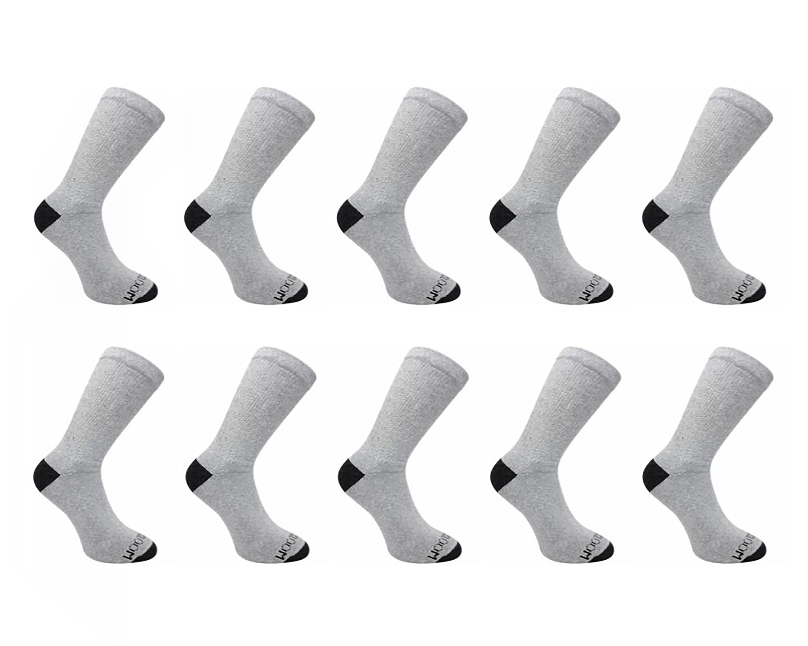 Calcetas Largas Deportivas Fruit Of The Loom para Hombre 10 Pares