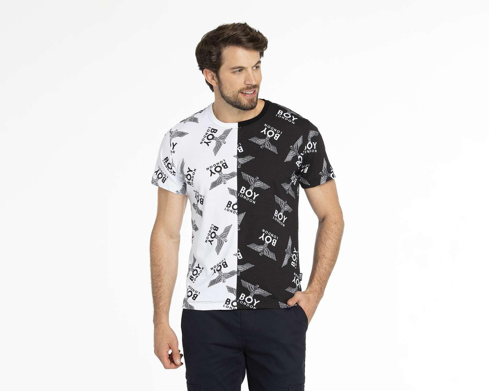 Playera Boy London Cuello Redondo