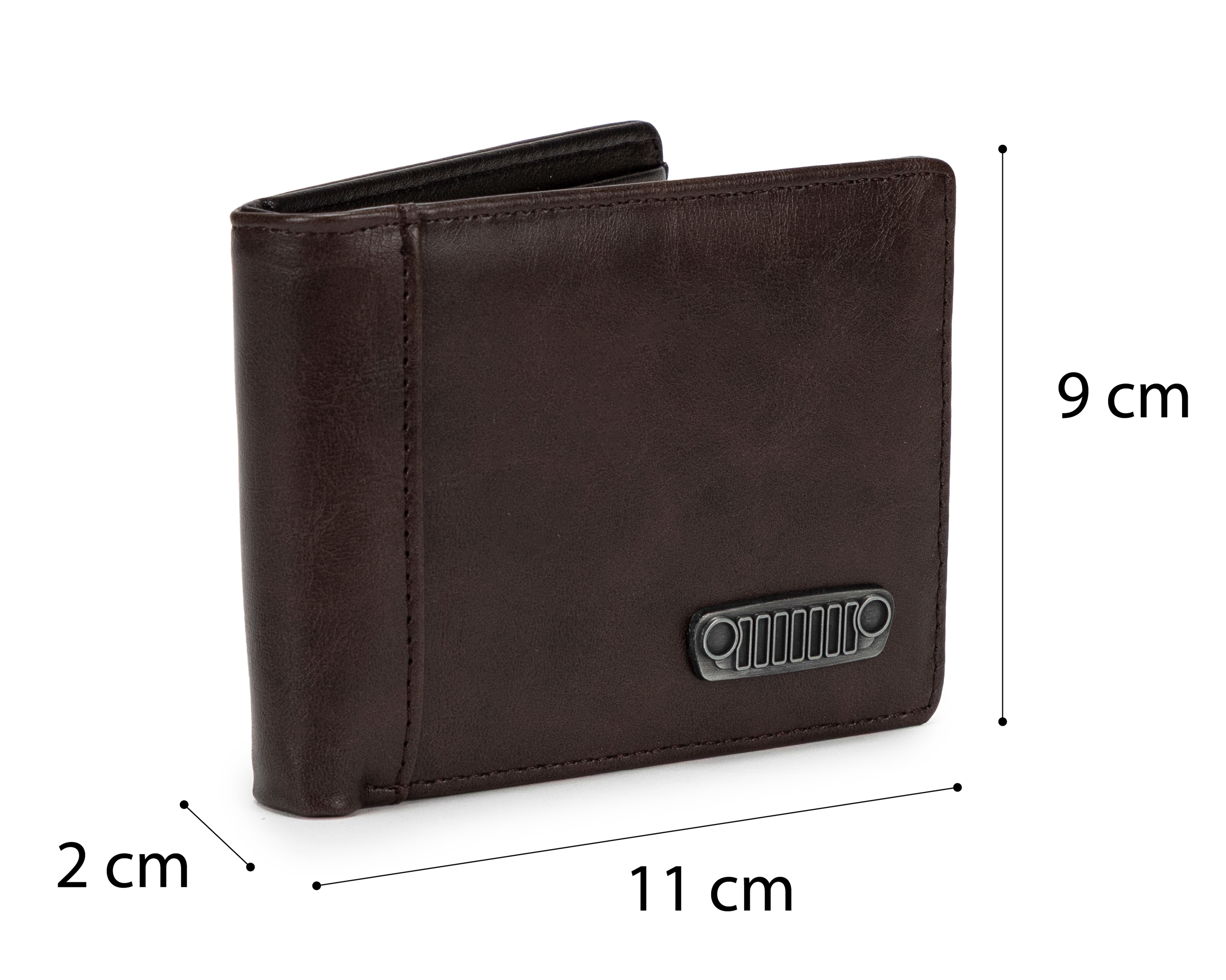 Foto 6 | Foto 6 | Cartera y Cinturón para Hombre Jeep Café 2 Piezas