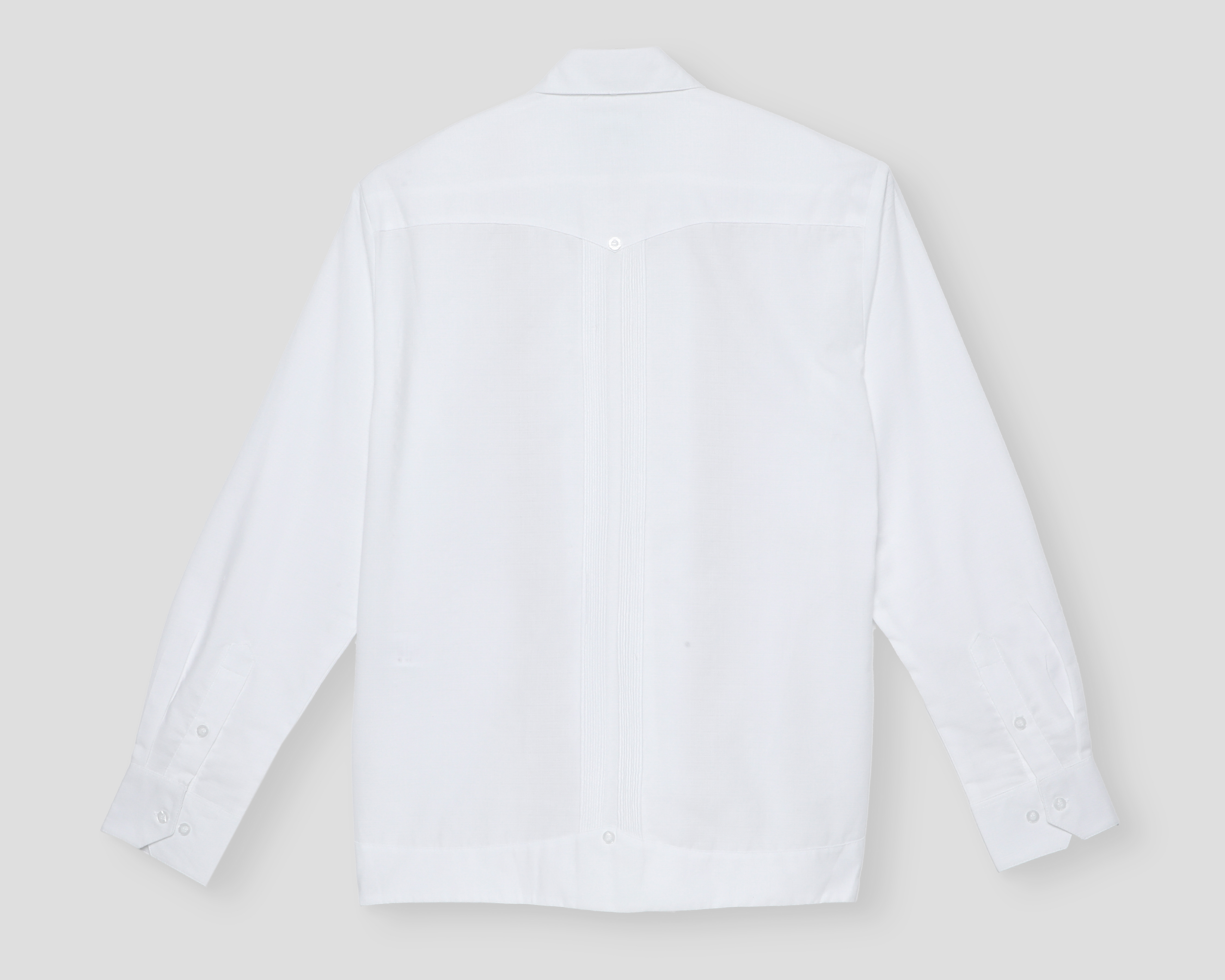 Foto 3 pulgar | Foto 2 | Guayabera Meridanas Regular Fit Blanca para Hombre