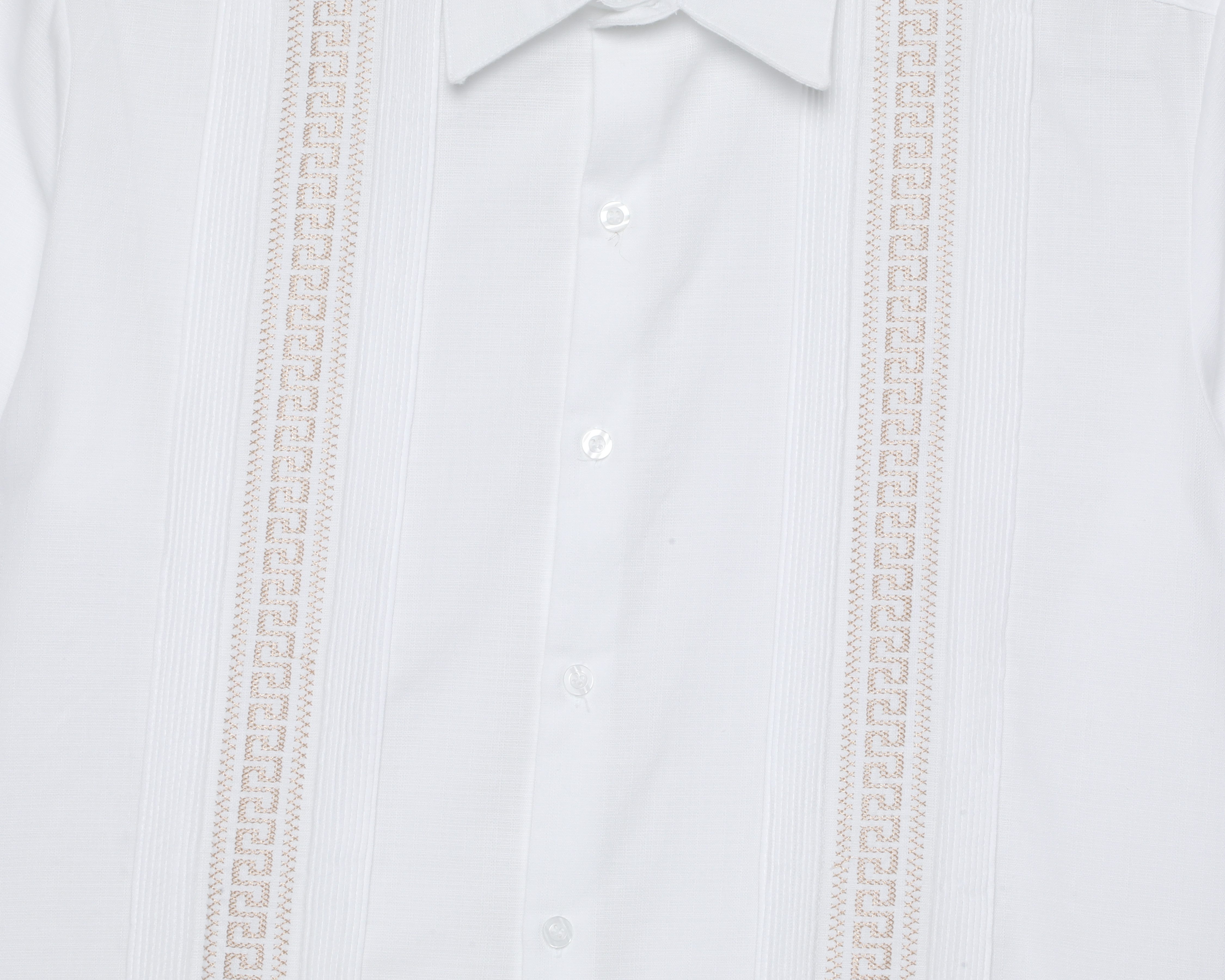 Foto 4 pulgar | Foto 3 | Guayabera Meridanas Regular Fit Blanca para Hombre