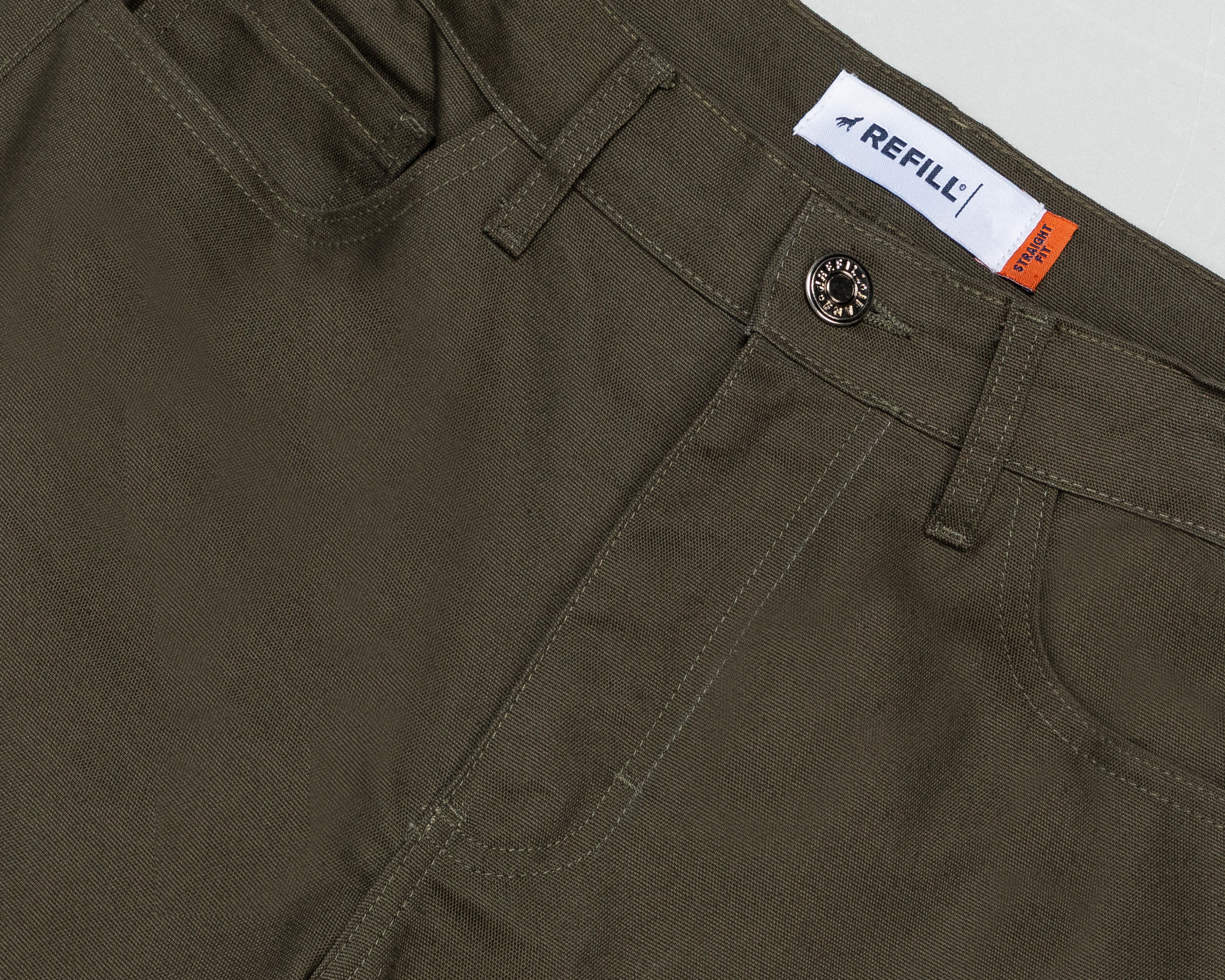 Foto 3 | Foto 3 | Pantalón Cargo Refill Verde para Hombre