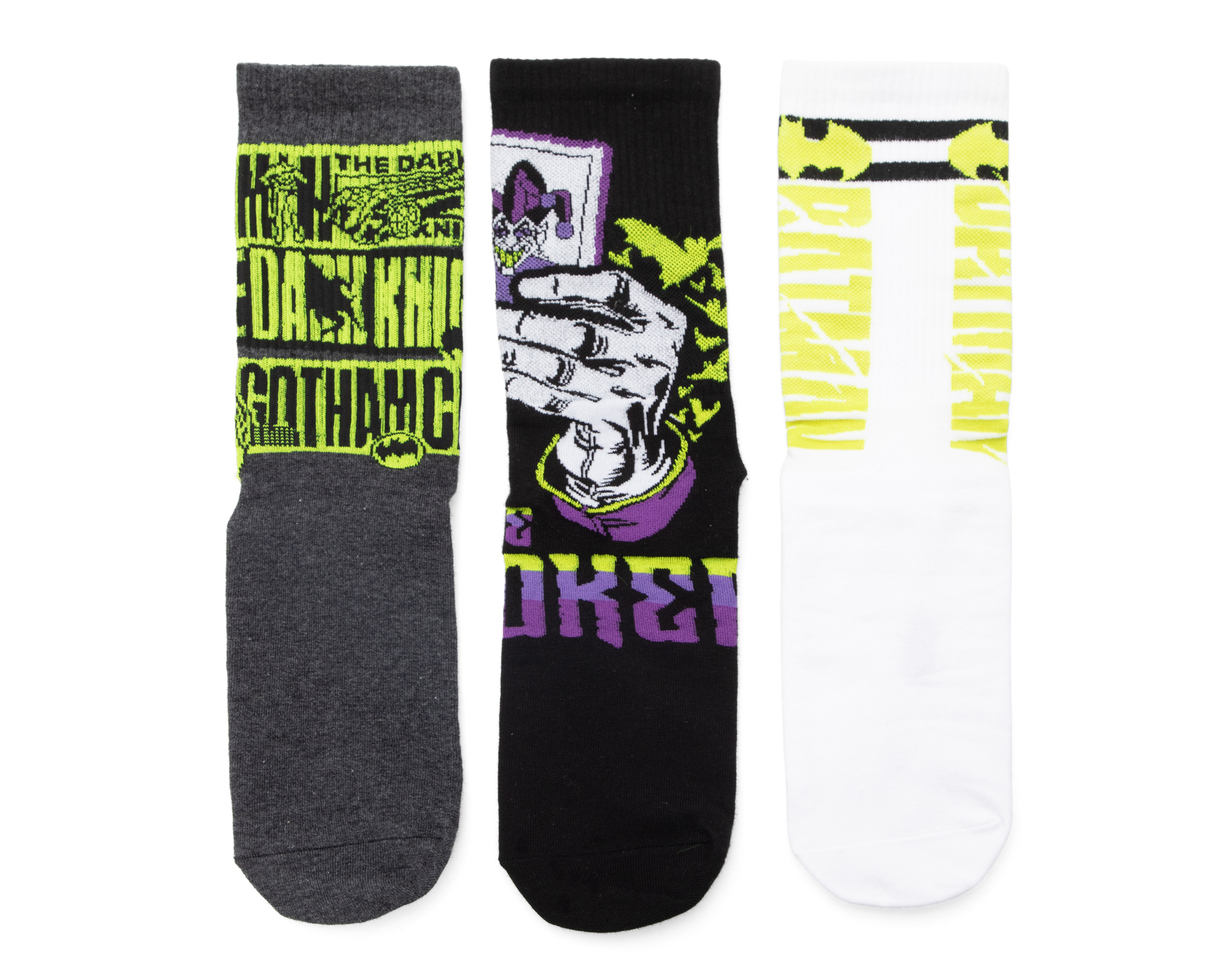 Calcetas Batman para Hombre 3 Pares