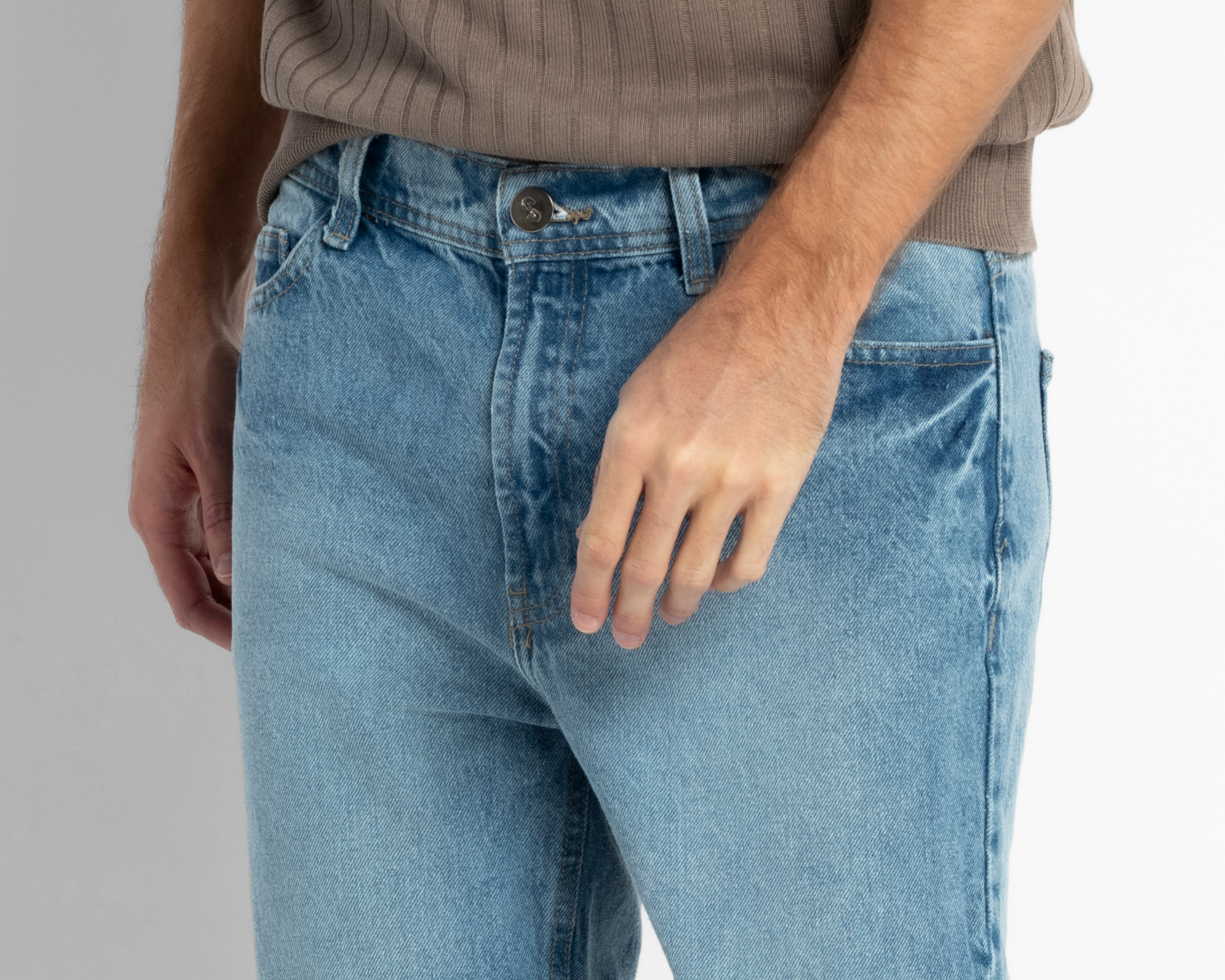 Foto 5 pulgar | Foto 4 | Jeans Recto Strona para Hombre