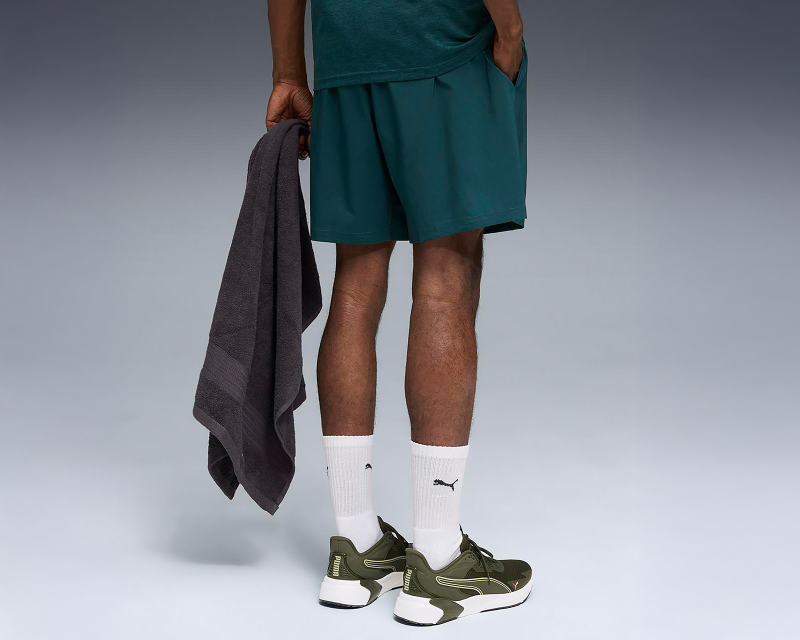 Foto 3 pulgar | Foto 2 | Short Deportivo Puma Train All Day Essentials DryCELL para Hombre