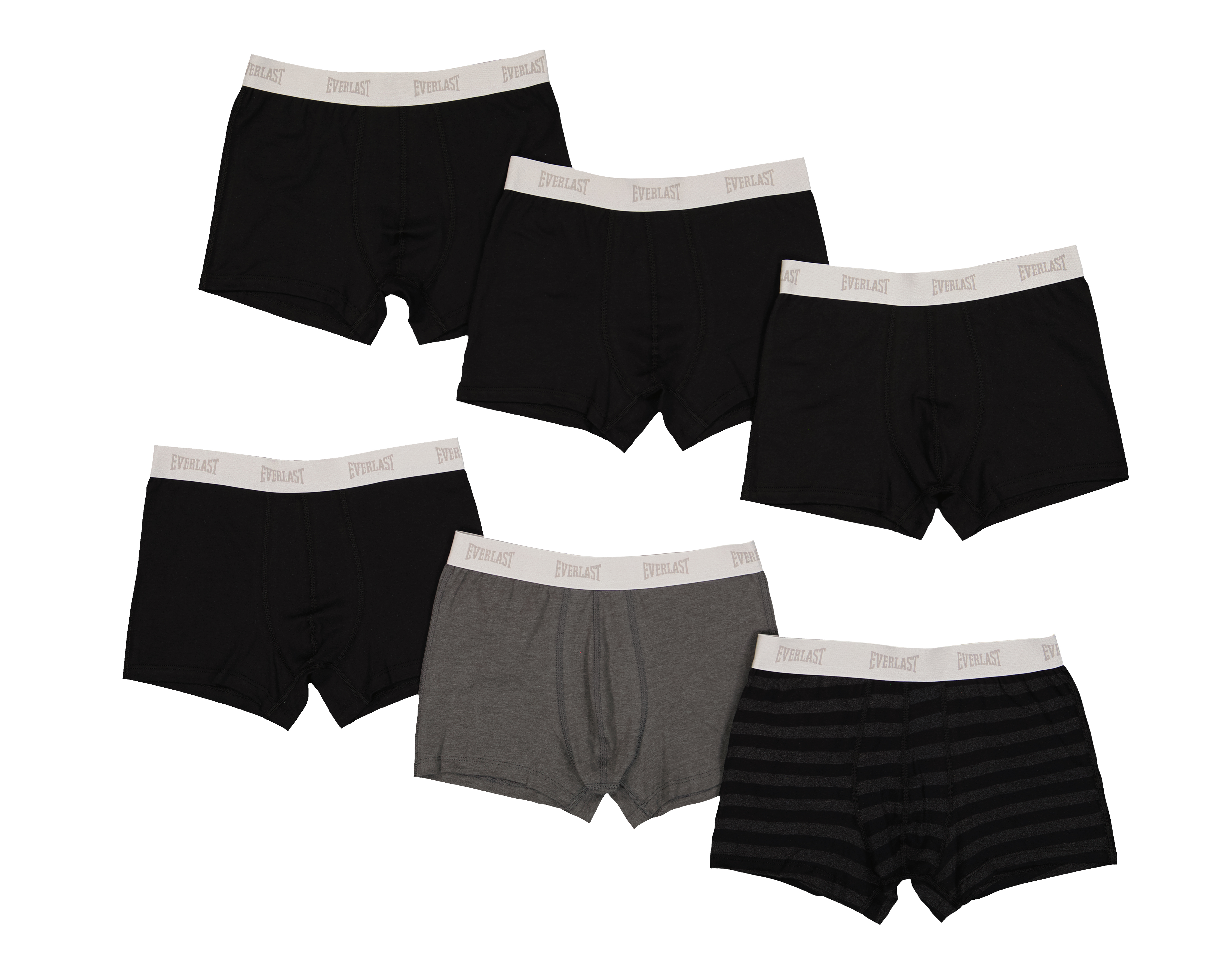 Foto 1 | Foto 1 | Bóxer Corto Everlast para Hombre 6 Piezas