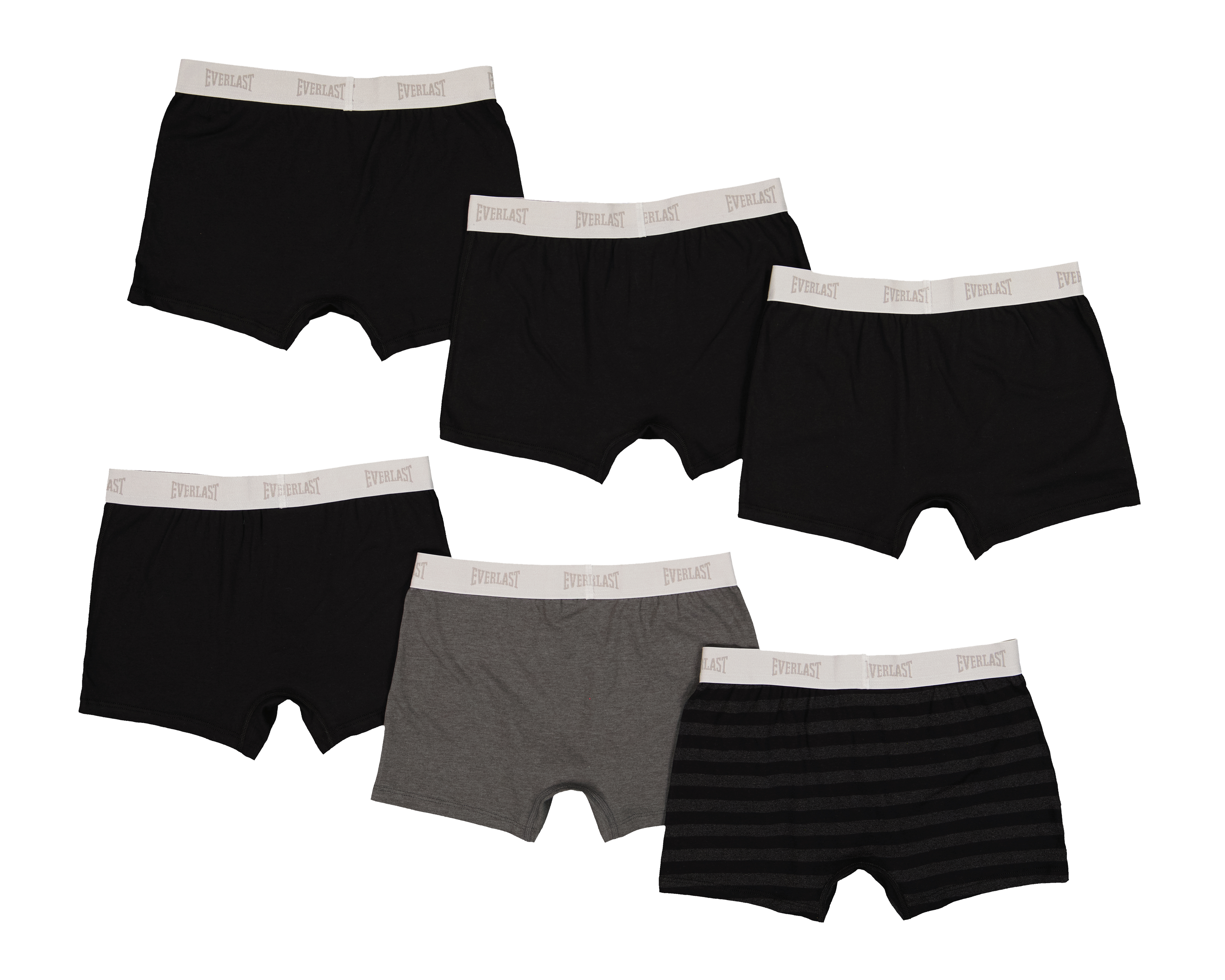 Foto 2 | Foto 2 | Bóxer Corto Everlast para Hombre 6 Piezas
