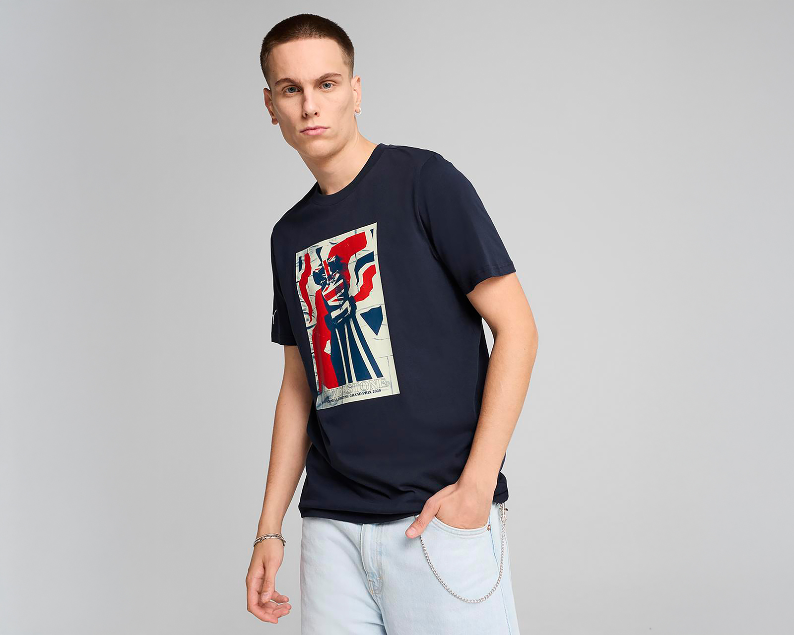 Foto 1 | Foto 1 | Playera Deportiva Puma F1 Gran Bretaña para Hombre