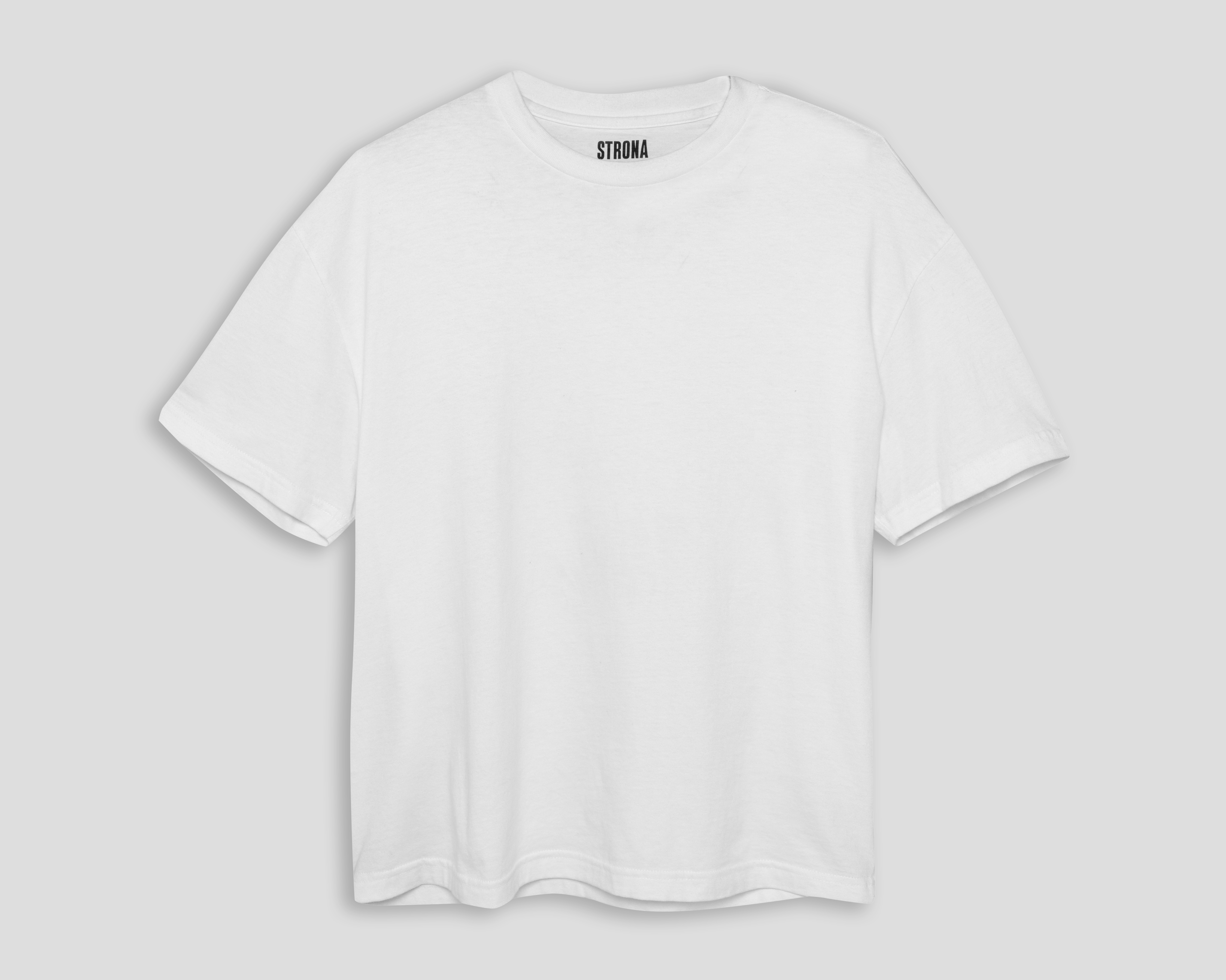 Foto 1 | Foto 1 | Playera de Cuello Redondo Blanca Strona para Hombre