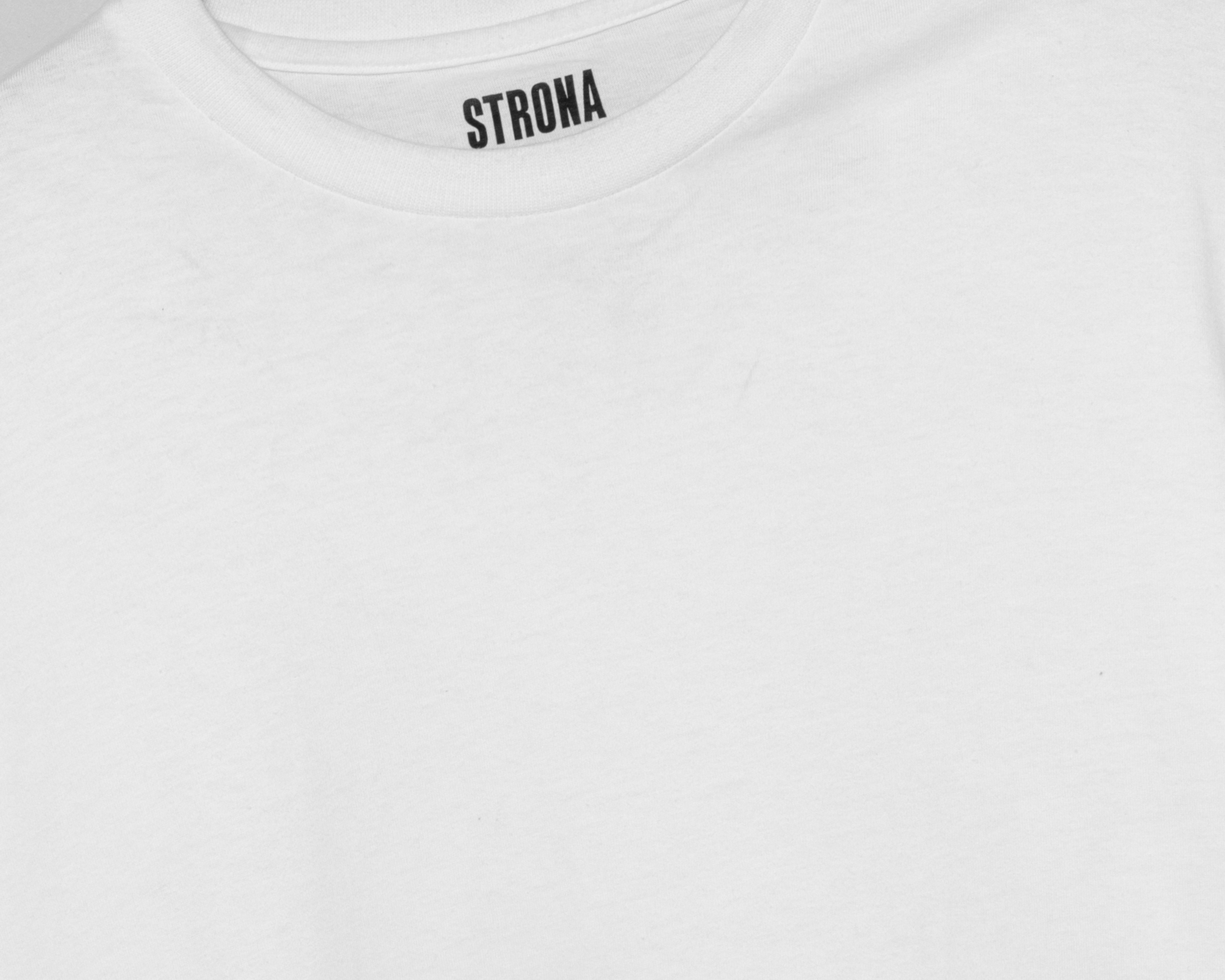 Foto 3 | Foto 3 | Playera de Cuello Redondo Blanca Strona para Hombre