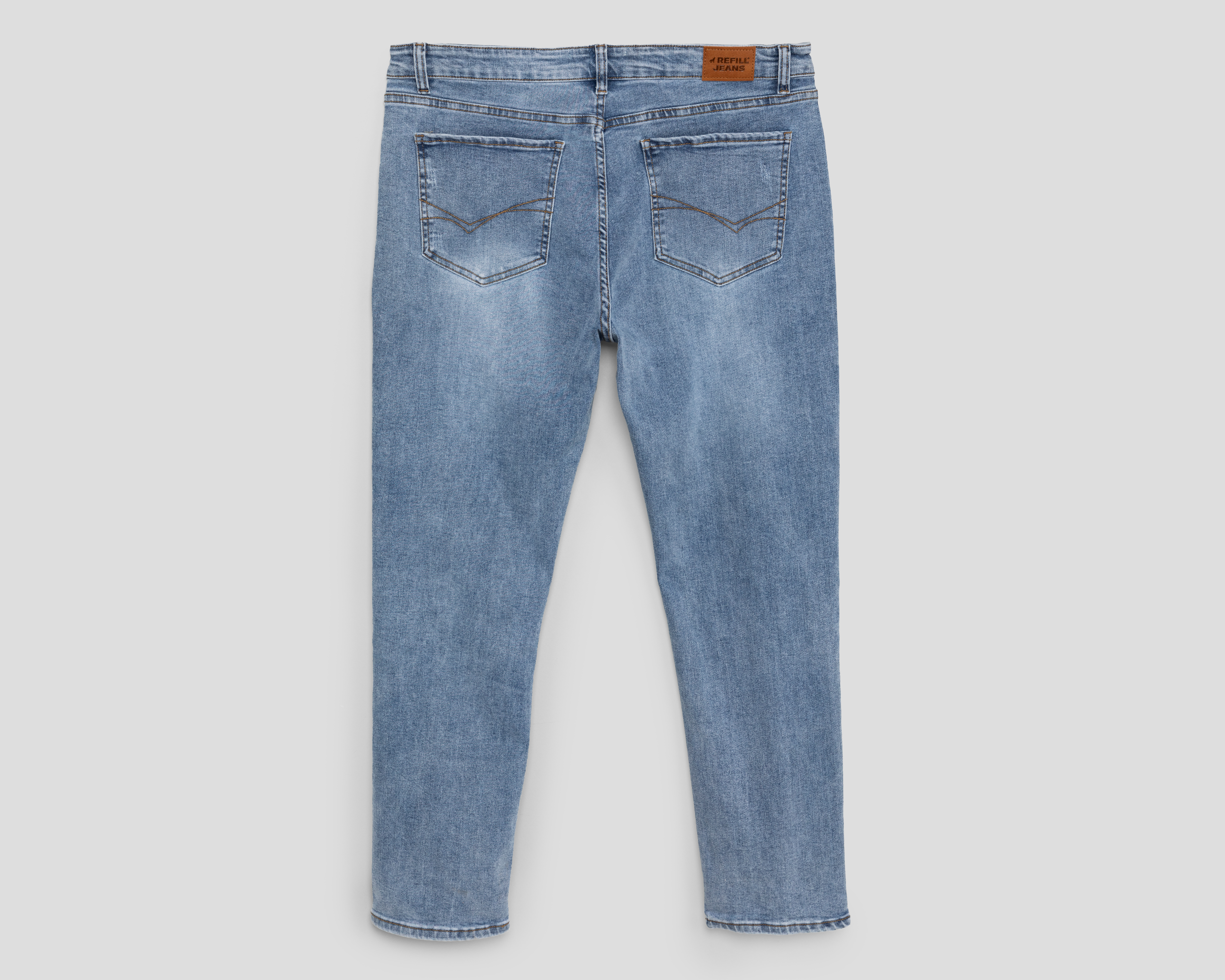 Foto 3 pulgar | Foto 2 | Jeans Skinny Refill para Hombre