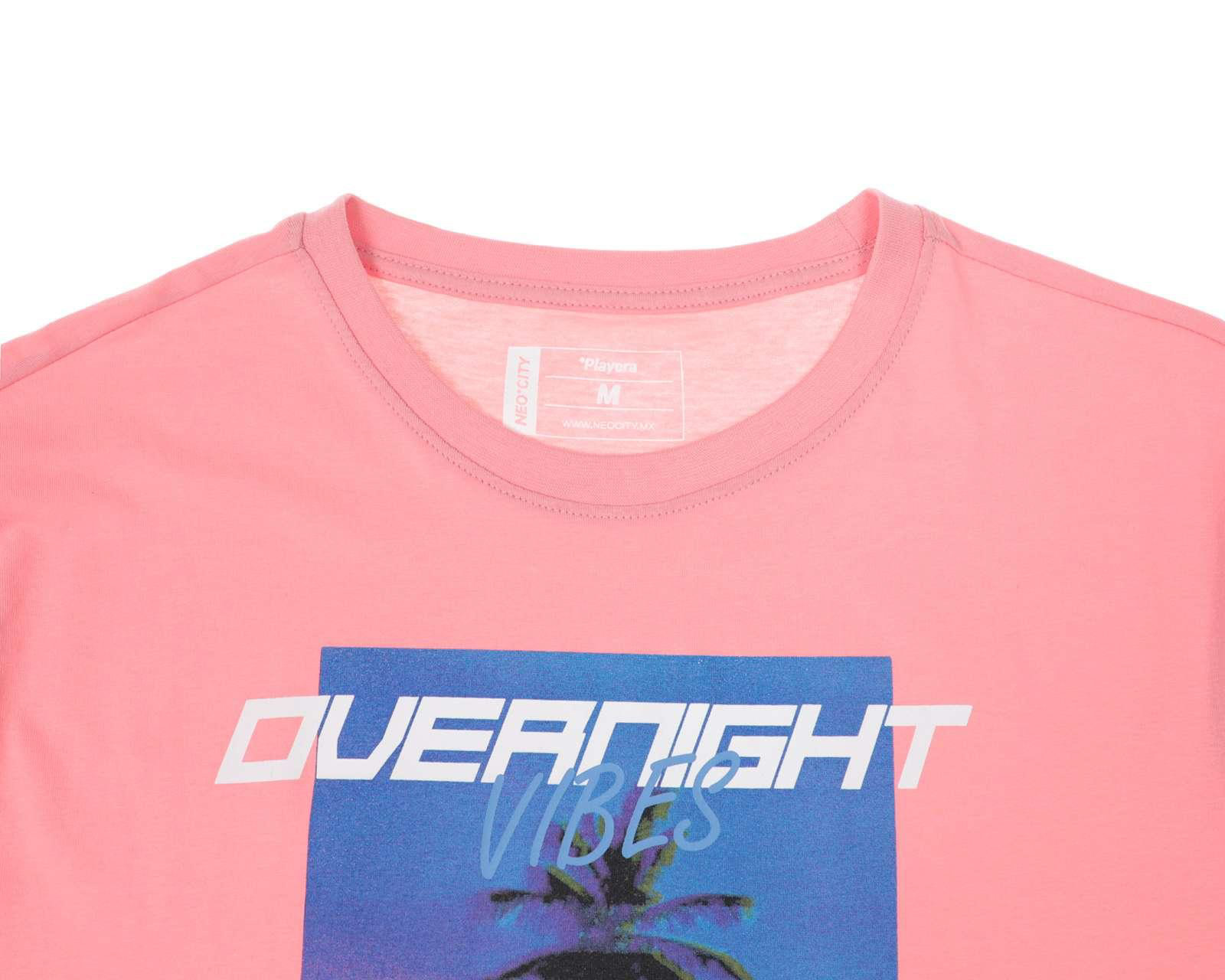 Foto 4 pulgar | Foto 3 | Playera Neo*City Cuello Redondo