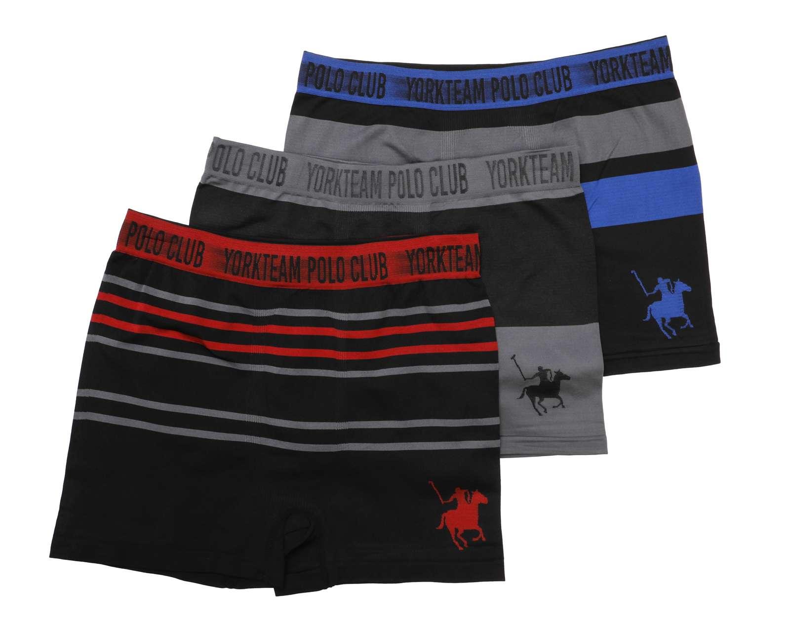Foto 1 | Foto 1 | Bóxers Cortos York Team Polo Club 3 Piezas