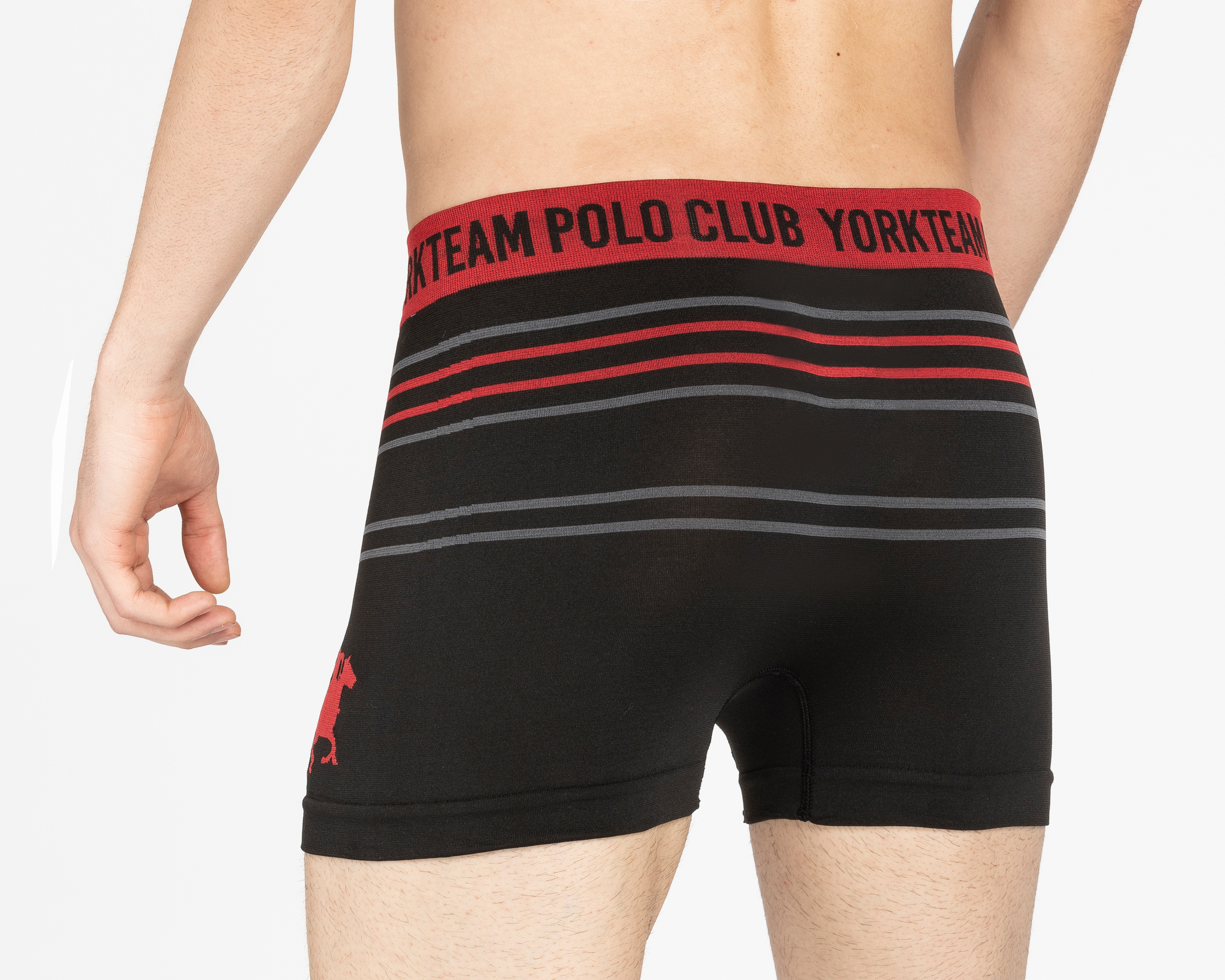 Foto 4 pulgar | Foto 3 | Bóxers Cortos York Team Polo Club 3 Piezas