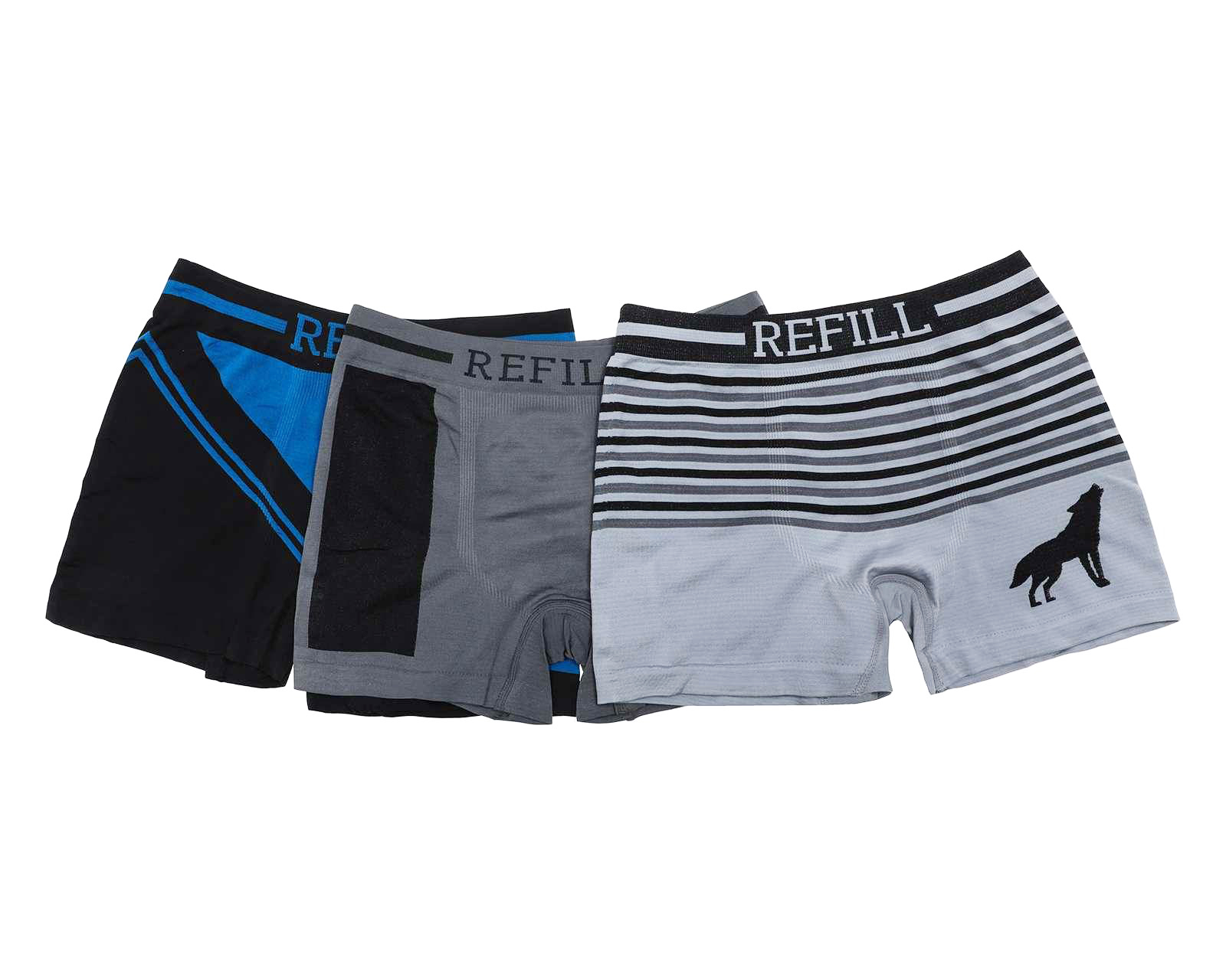 Foto 1 | Foto 1 | Bóxer Largo Refill 3 Piezas