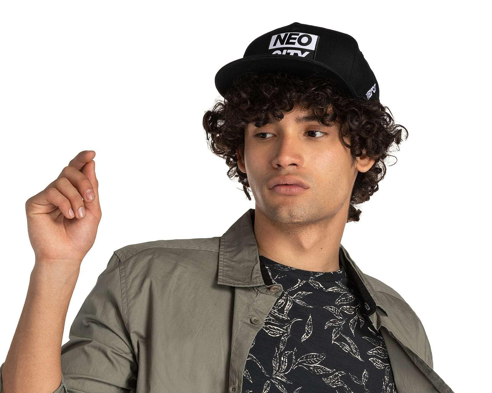 Foto 5 pulgar | Foto 4 | Playera Neo*City Cuello Redondo