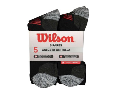 Foto 3 | Foto 3 | Calcetas Low Cut Wilson 5 Pares