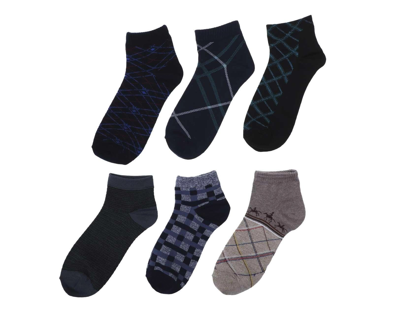 Foto 2 pulgar | Foto 1 | Calcetas Cortas Refill para Hombre 6 Pares