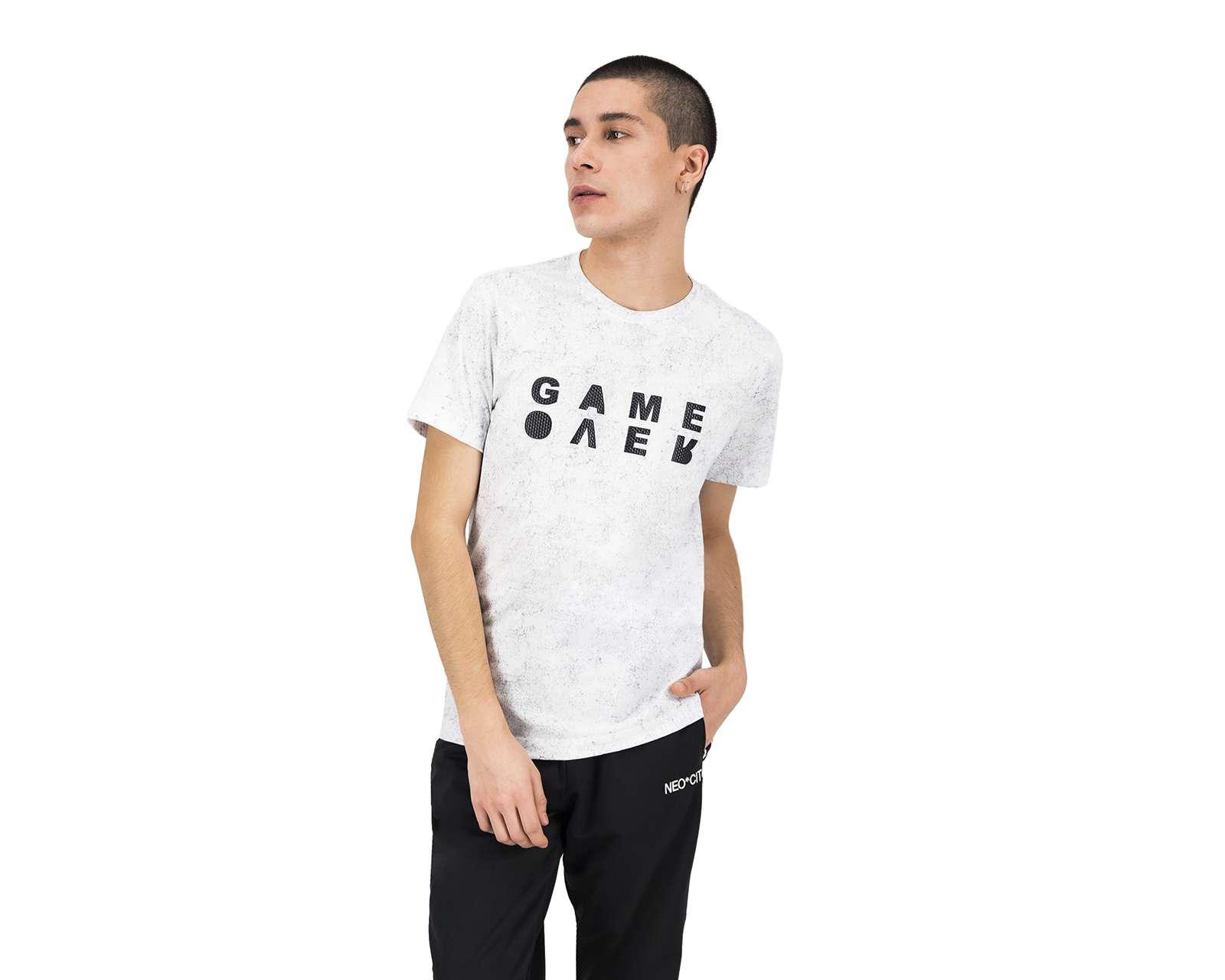 Foto 2 pulgar | Foto 1 | Playera Blanca marca Neo*City para Hombre
