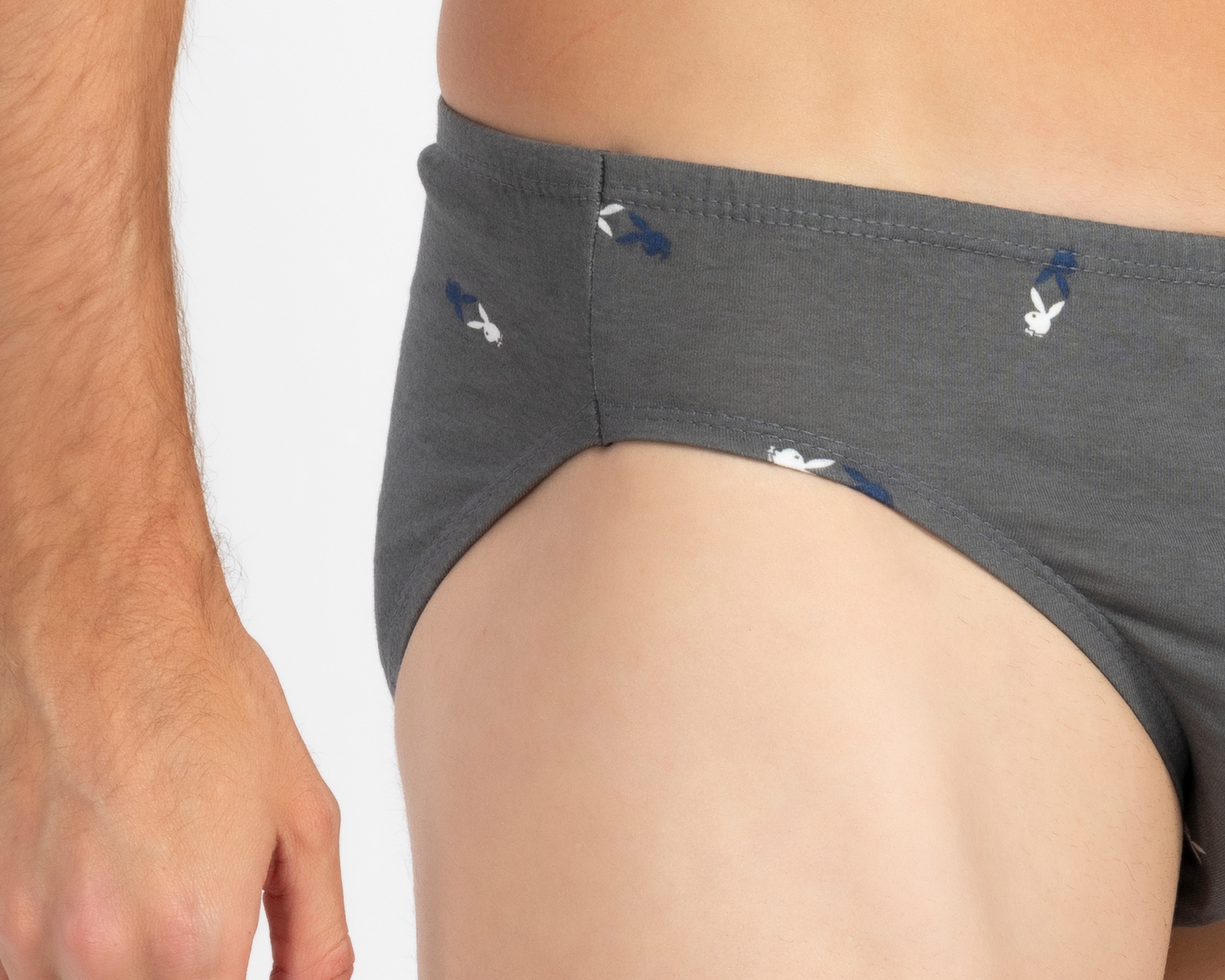 Foto 5 pulgar | Foto 4 | Bikini de Algodón Playboy para Hombre 5 Piezas