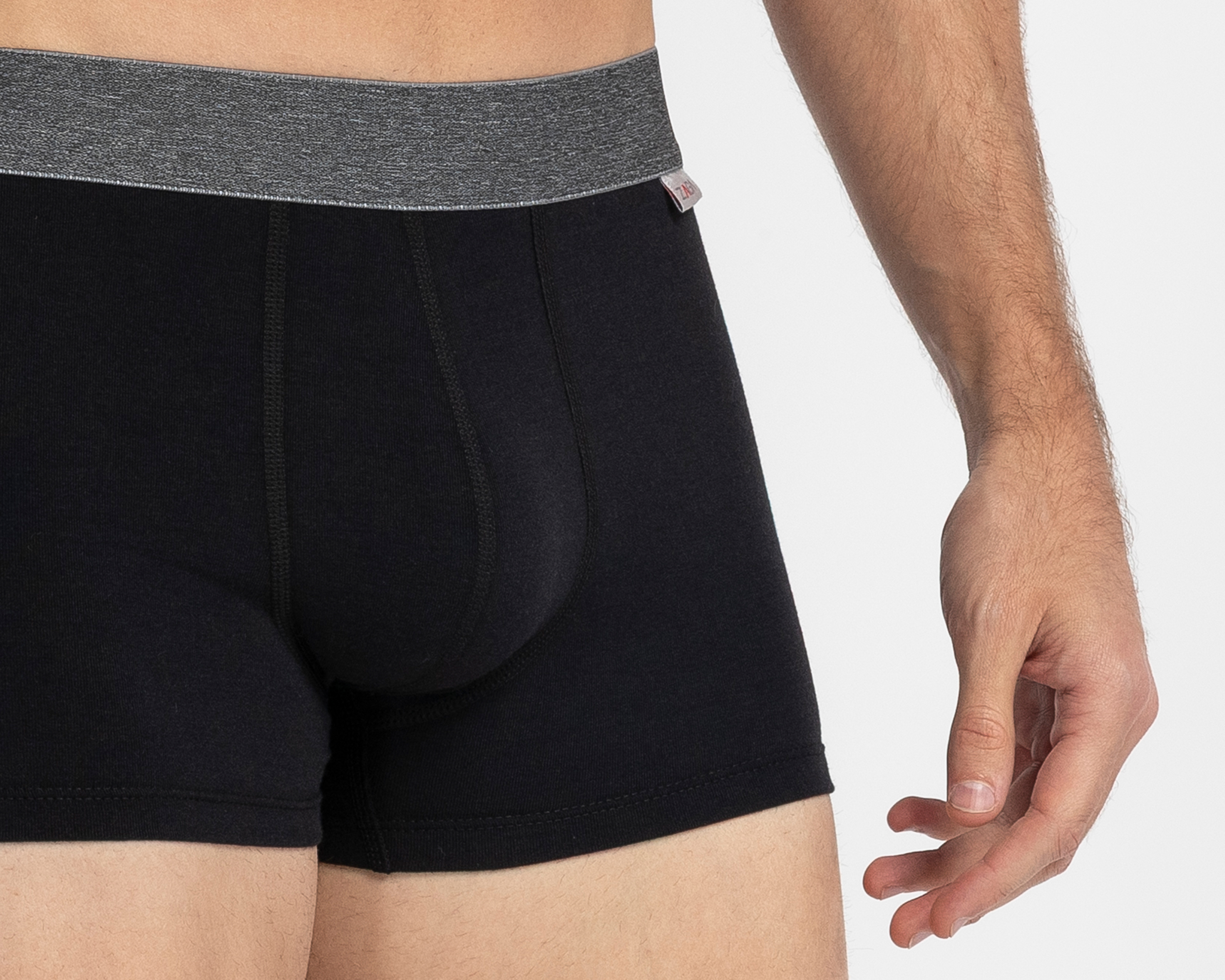 Foto 4 | Foto 4 | Boxer Corto Zaga para Hombre 12 Piezas