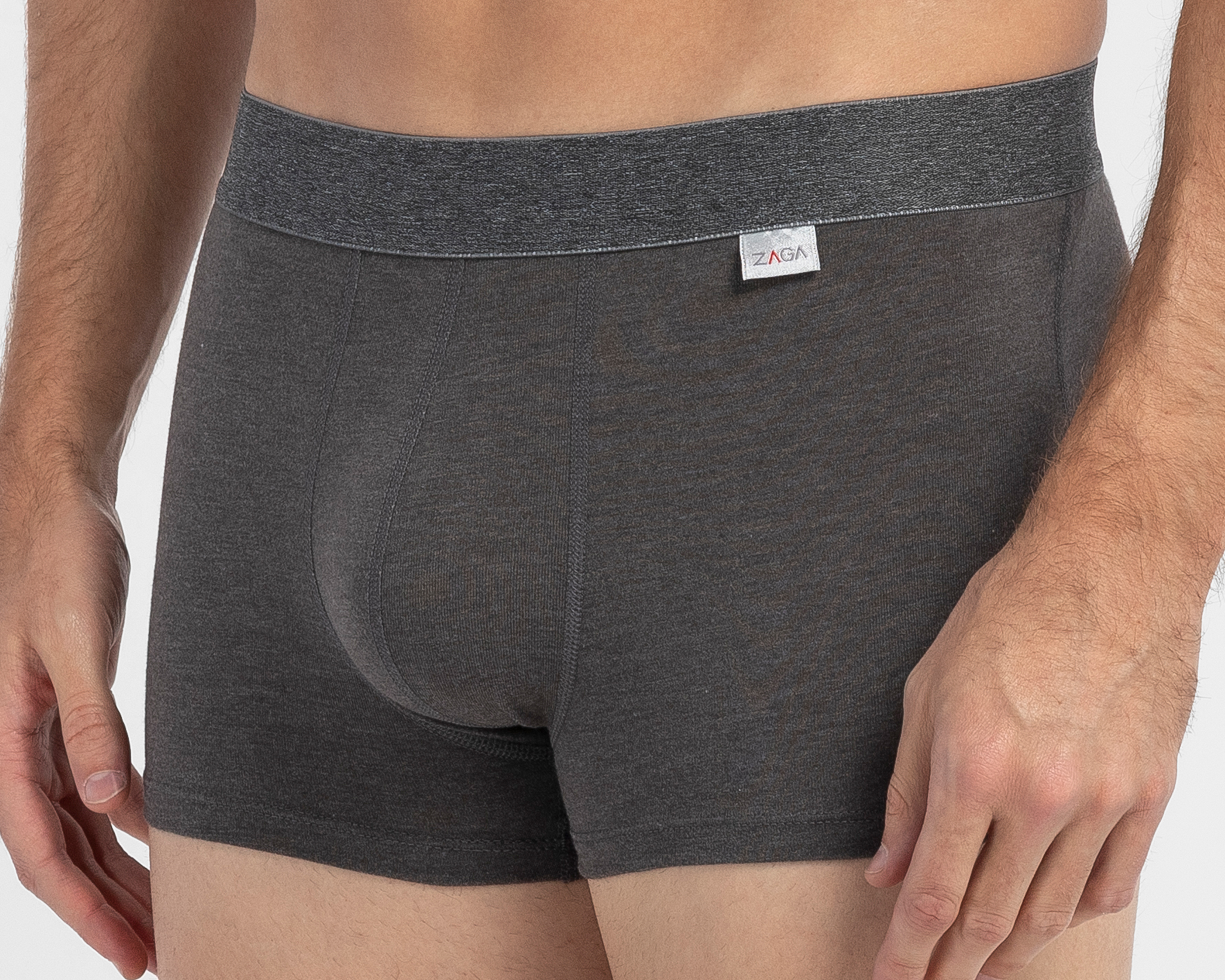 Foto 5 pulgar | Foto 4 | Boxer Corto Zaga para Hombre 12 Piezas