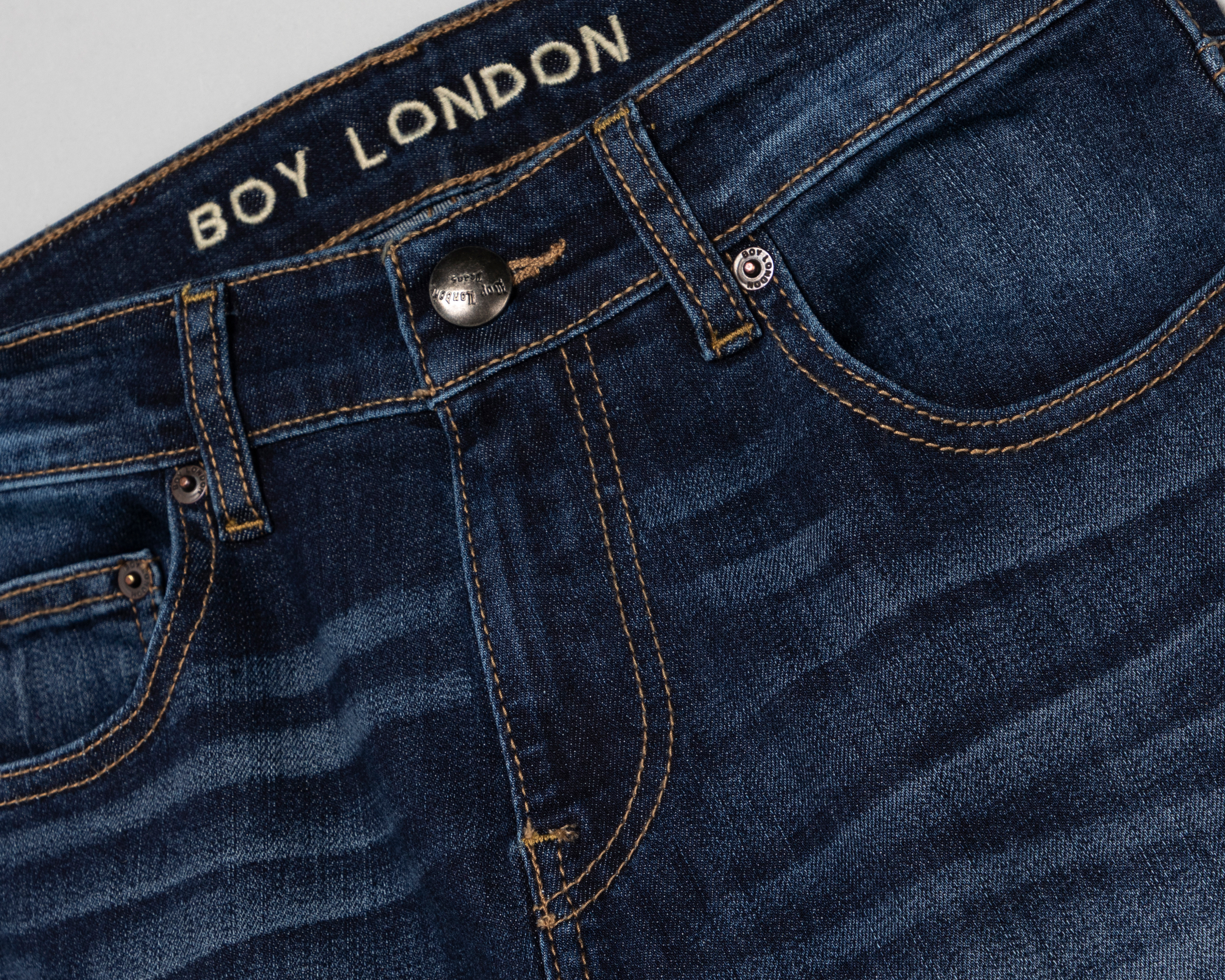 Foto 3 | Foto 3 | Jeans Slim Boy London para Hombre