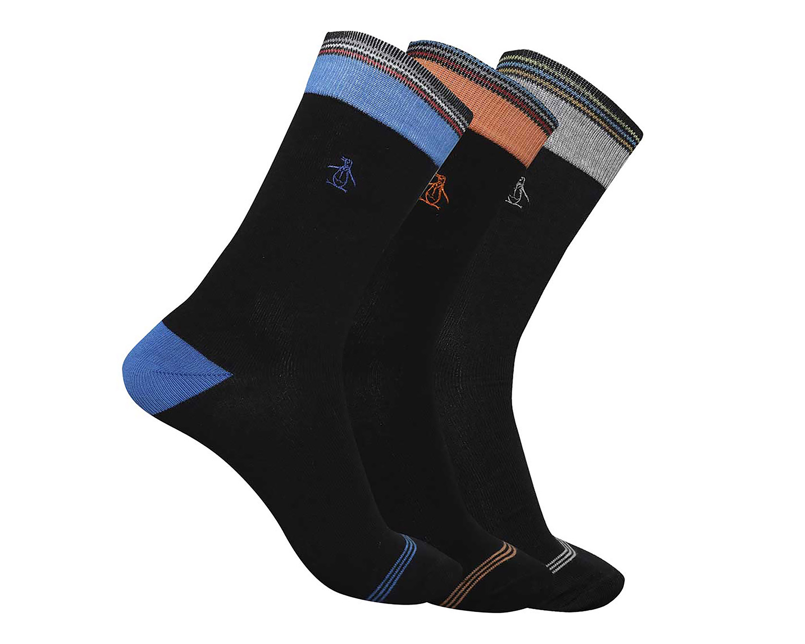 Foto 2 pulgar | Foto 1 | Calcetas de Vestir Penguin para Hombre 3 Pares