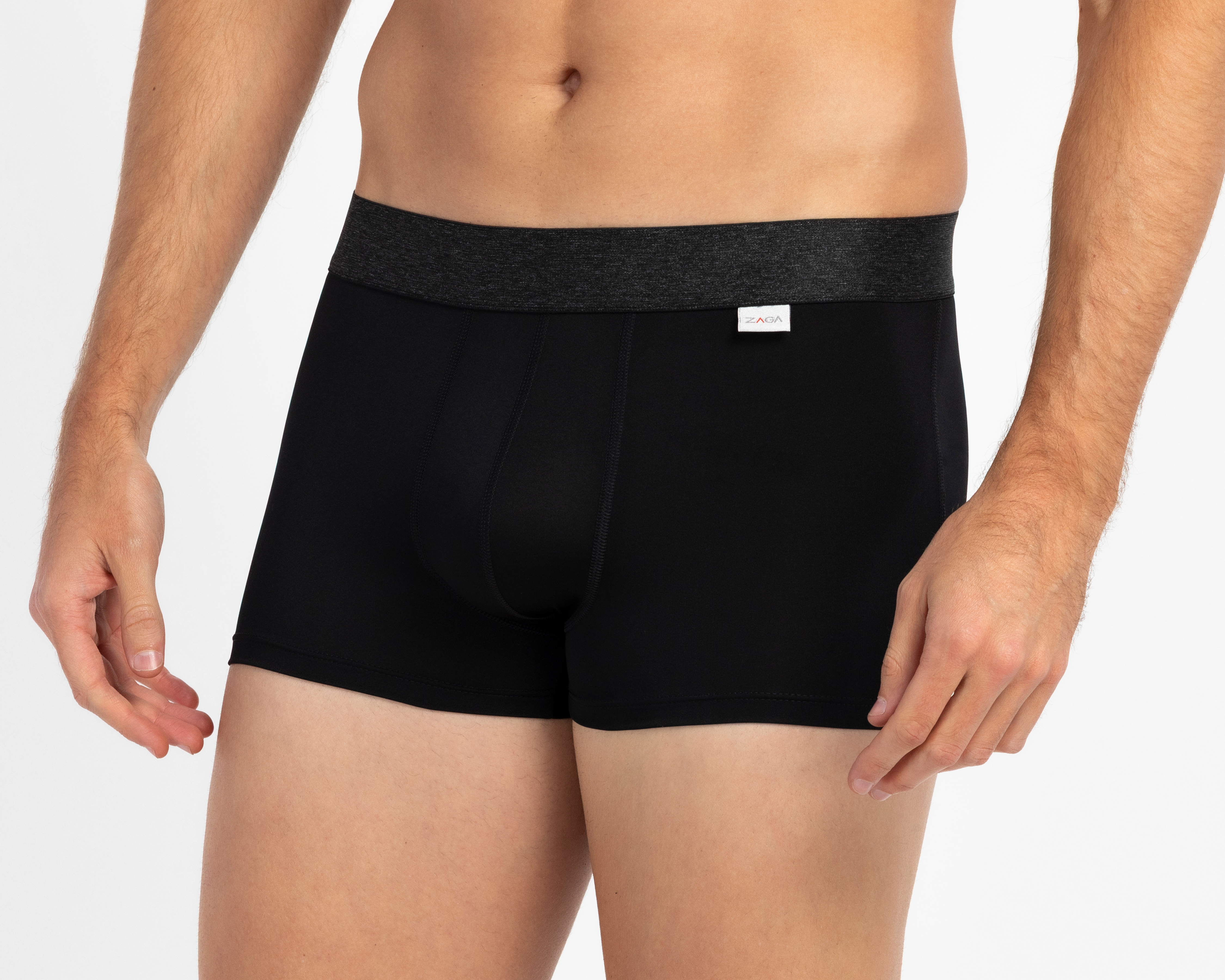 Foto 2 | Foto 2 | Bóxer Corto Zaga para Hombre 3 Piezas