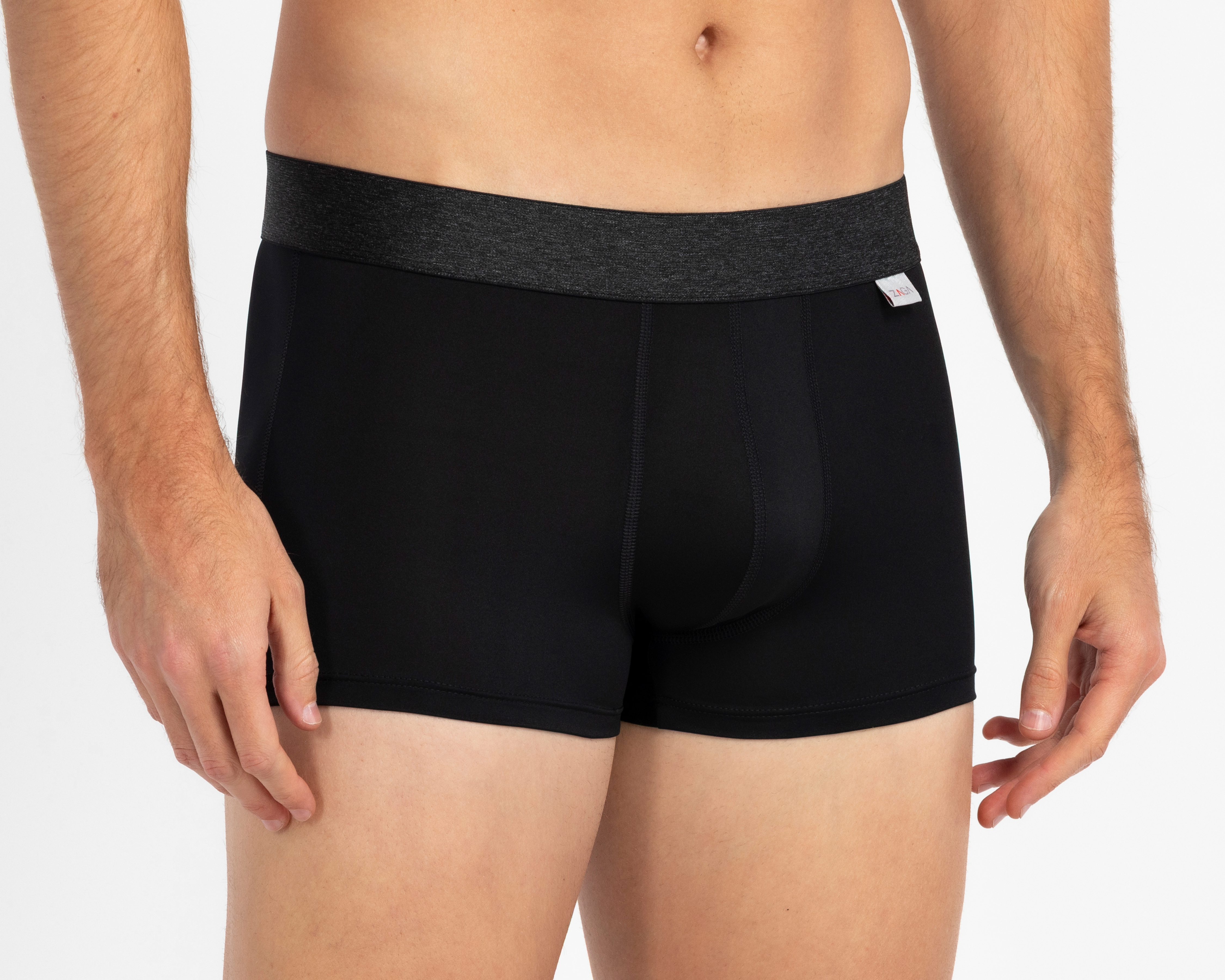 Foto 4 | Foto 4 | Bóxer Corto Zaga para Hombre 3 Piezas