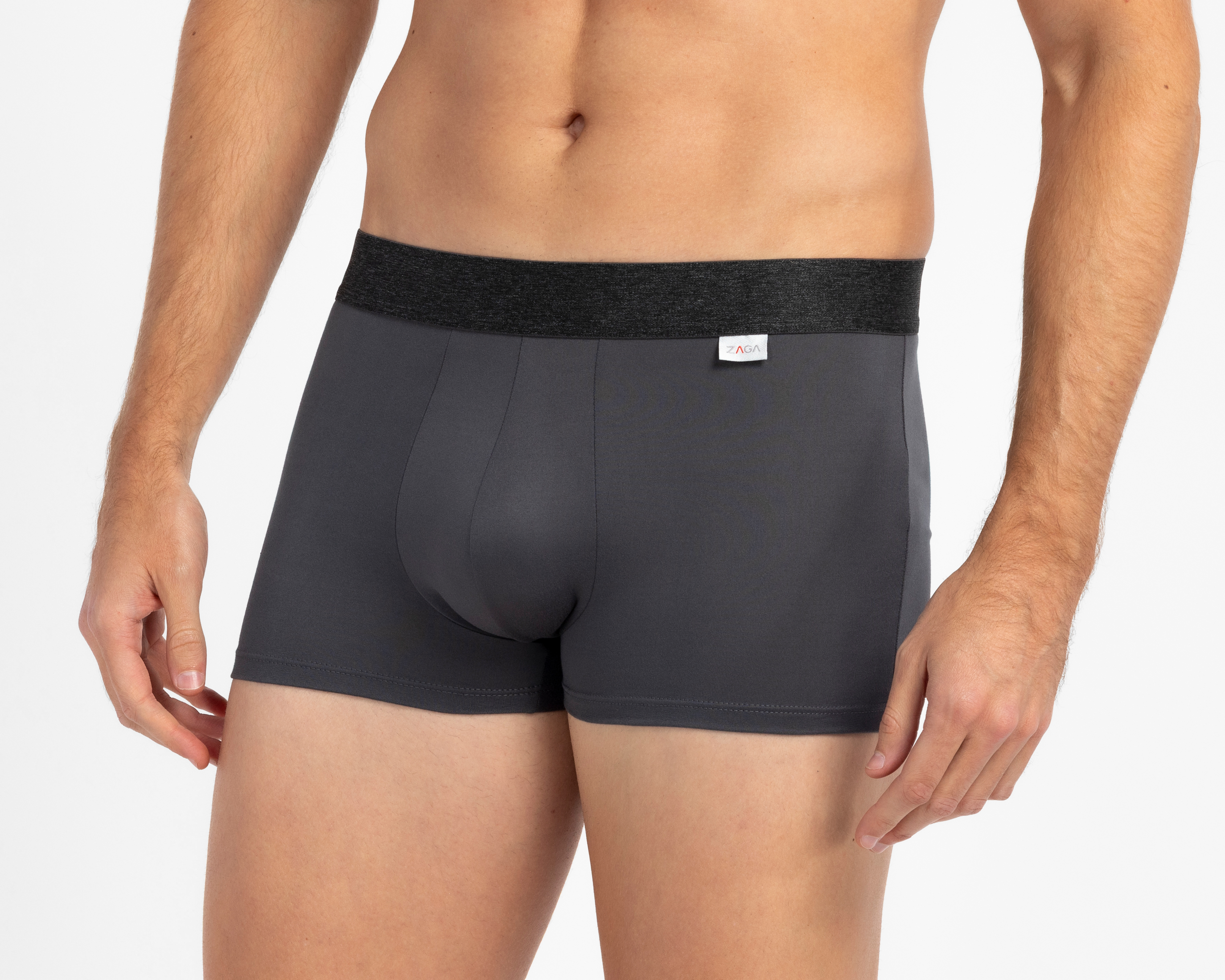 Foto 2 | Foto 2 | Bóxer Corto Zaga para Hombre 3 Piezas