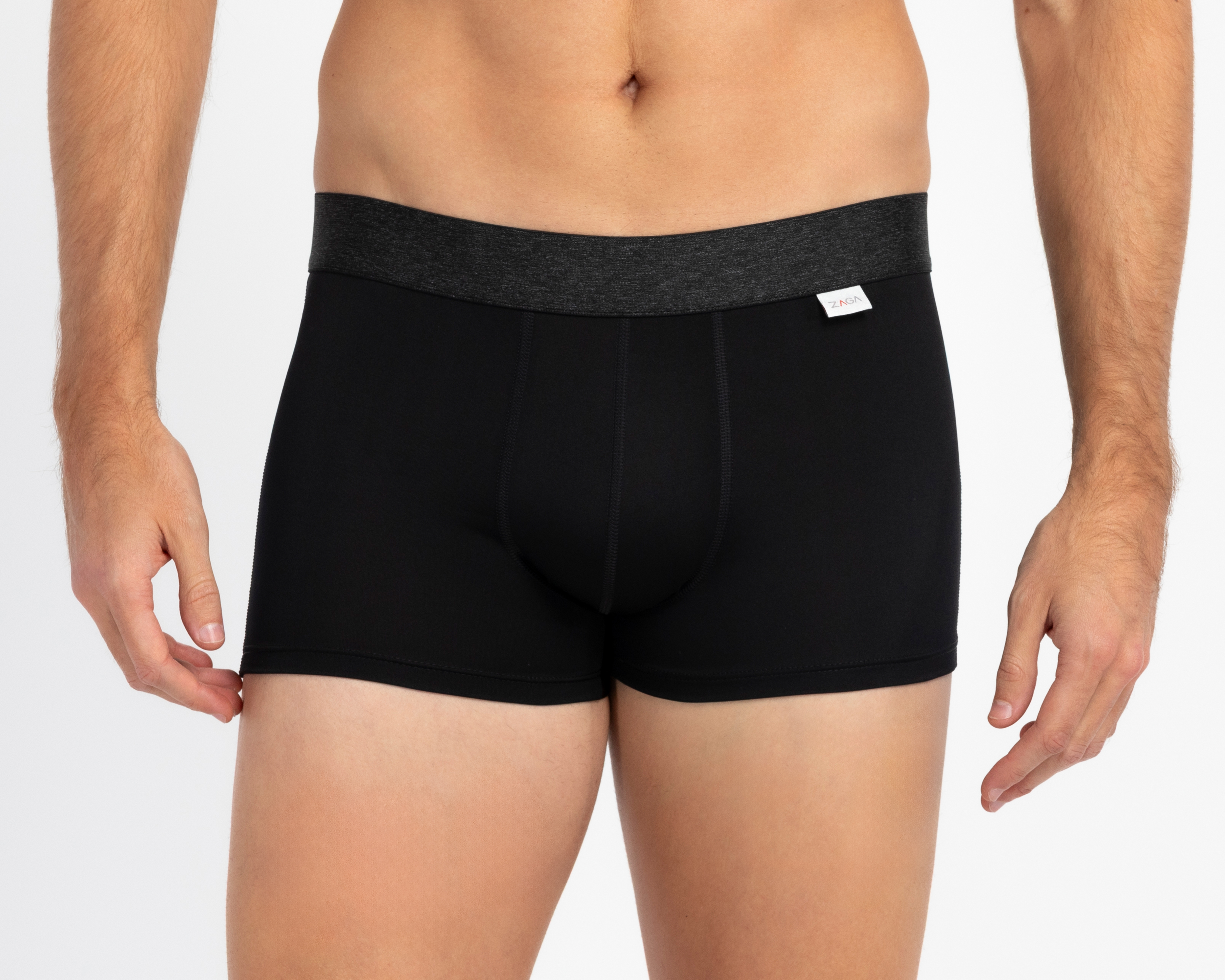 Foto 2 | Foto 2 | Bóxer Corto Zaga para Hombre 3 Piezas