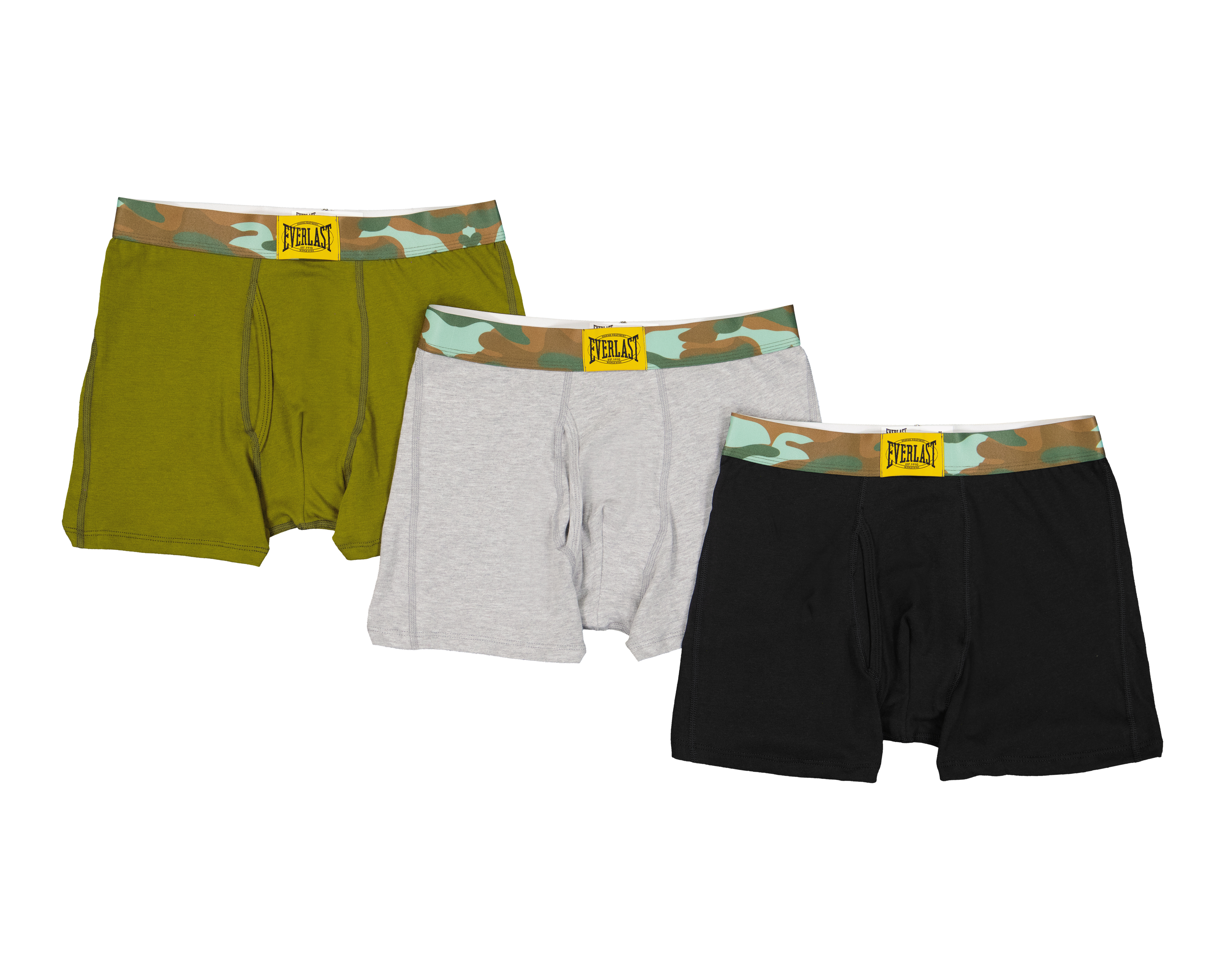 Bóxer Largo Everlast para Hombre 3 Piezas