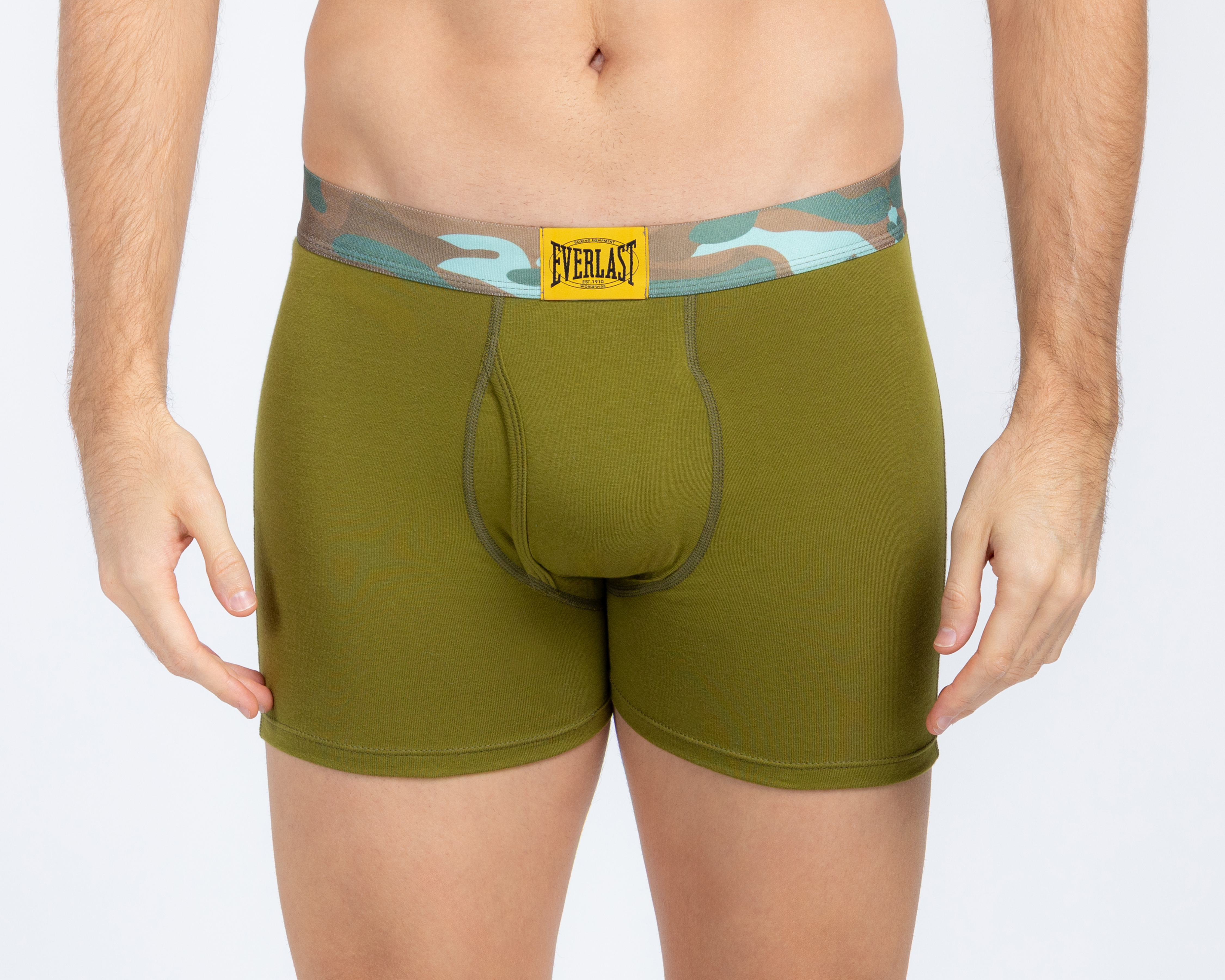 Foto 3 pulgar | Foto 2 | Bóxer Largo Everlast para Hombre 3 Piezas