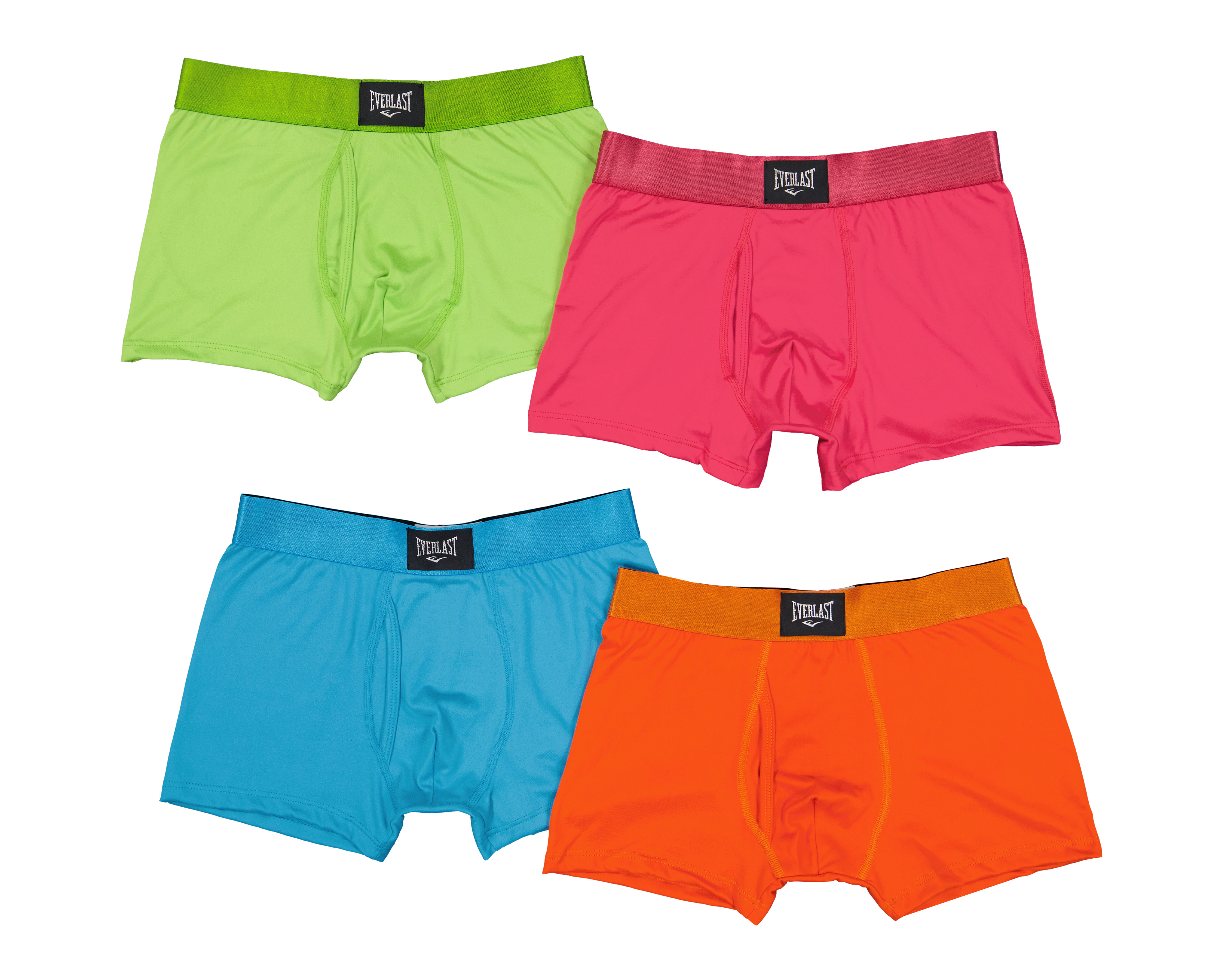 Bóxer Largo Everlast para Hombre 4 Piezas