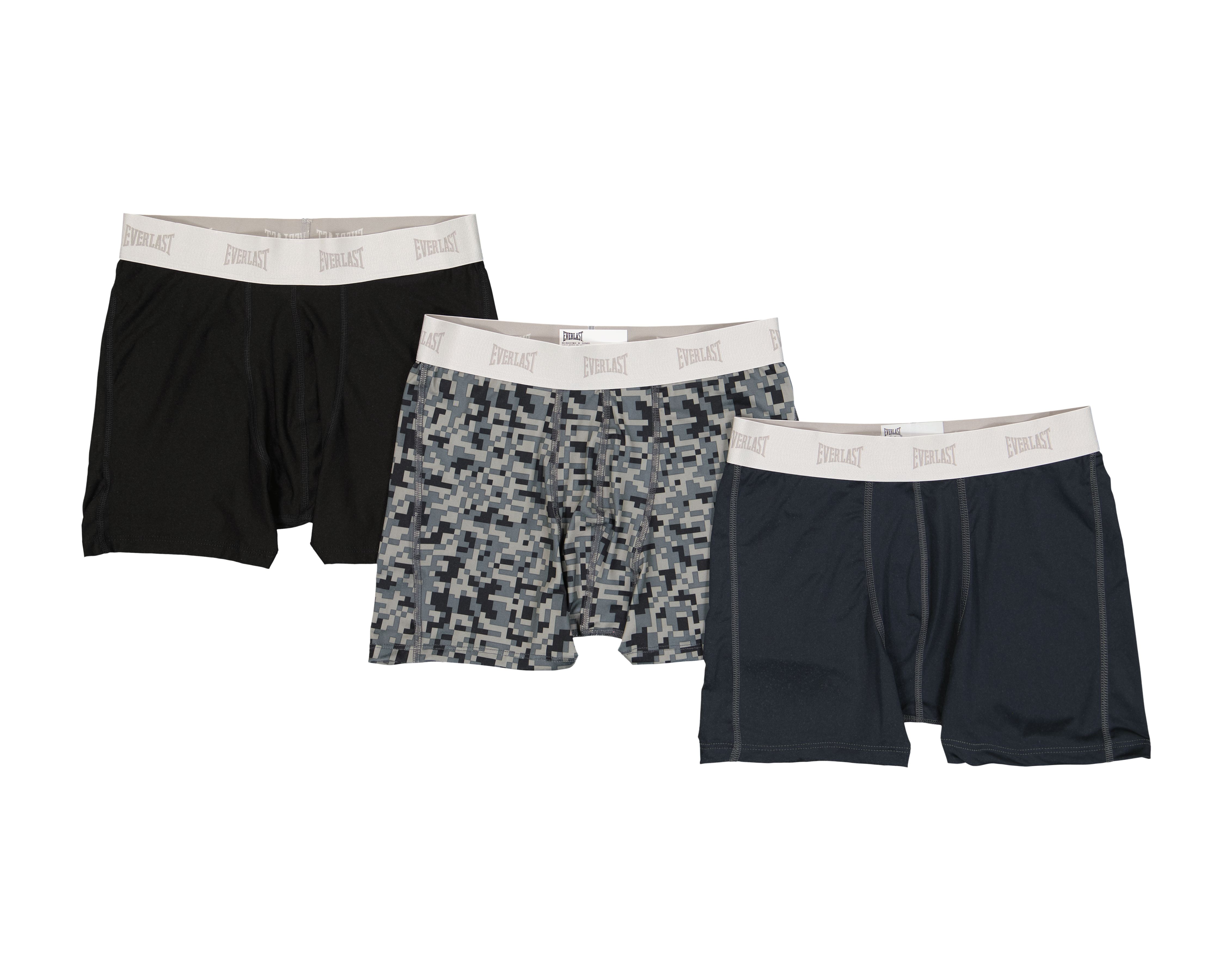 Bóxer Largo Everlast para Hombre 3 Piezas