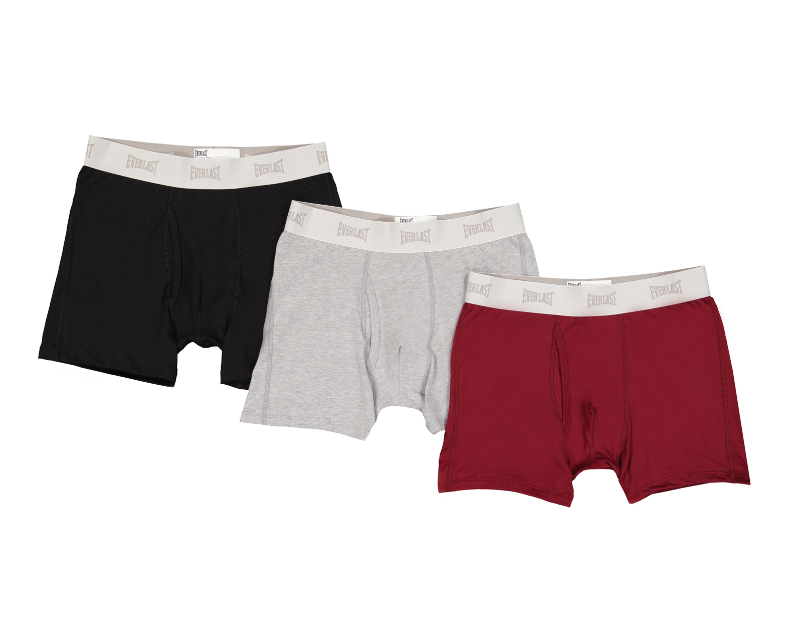 Bóxer Largo Everlast para Hombre 3 Piezas