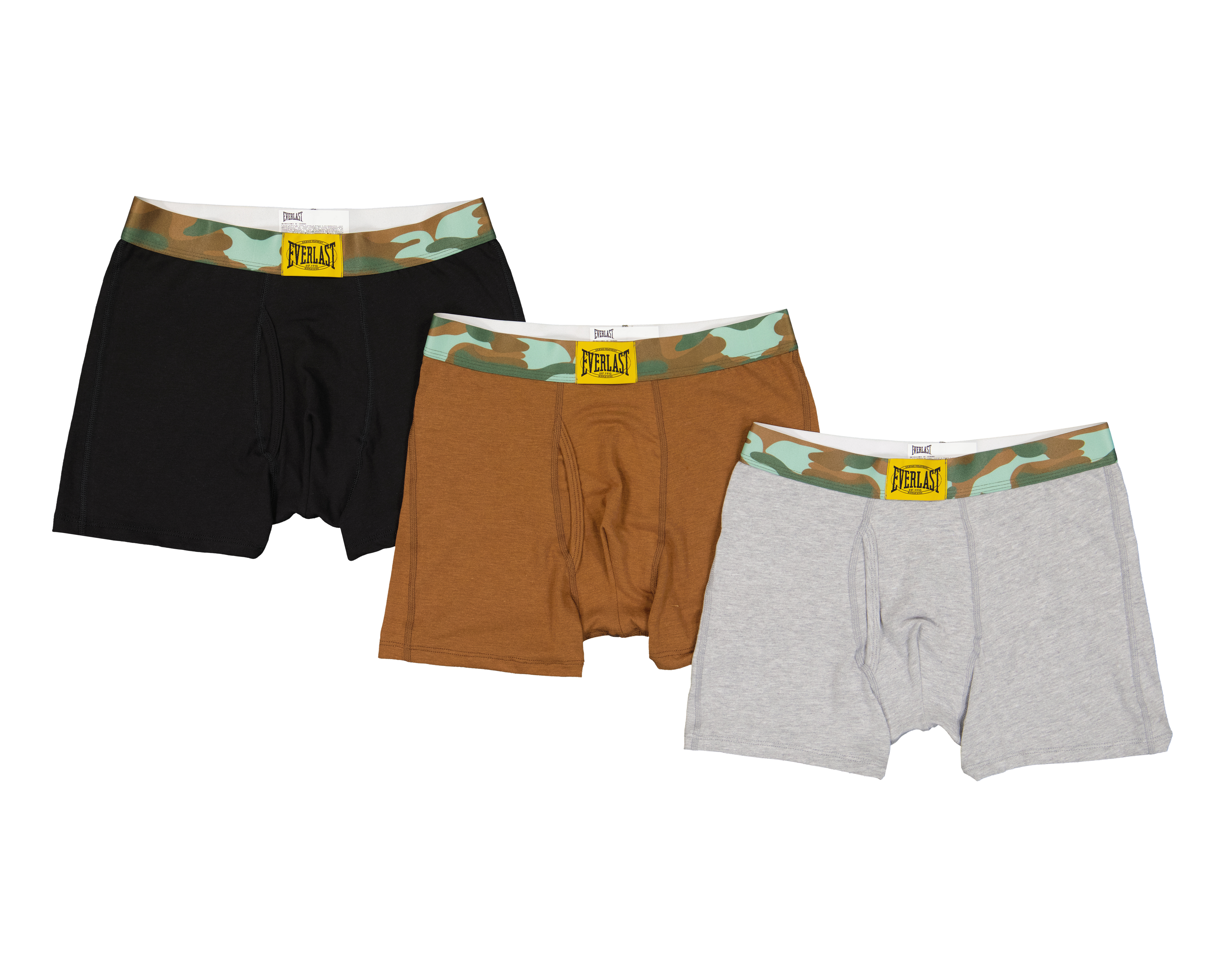 Bóxer Largo Everlast para Hombre 3 Piezas