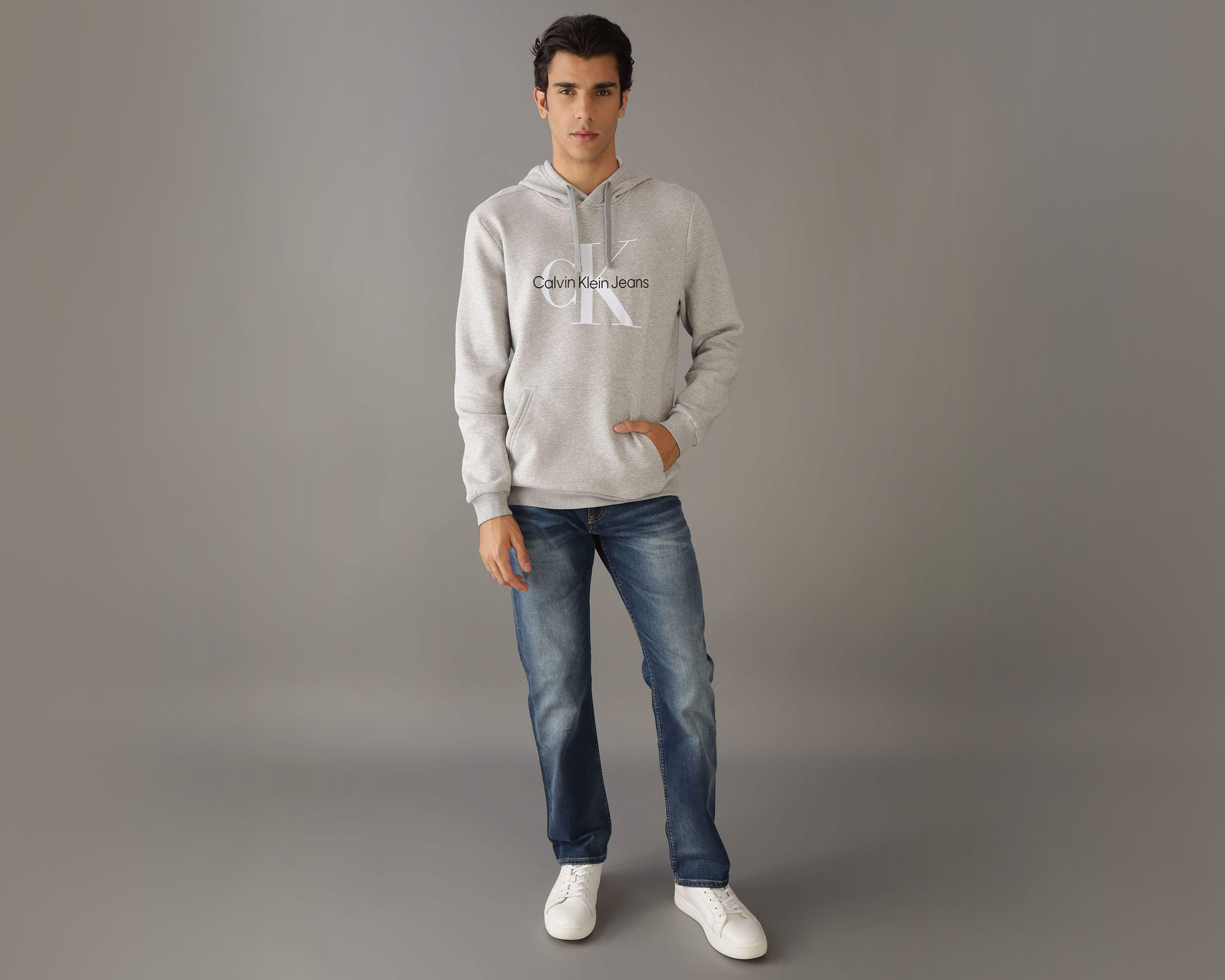 Foto 2 | Foto 2 | Sudadera con Capucha Calvin Klein para Hombre