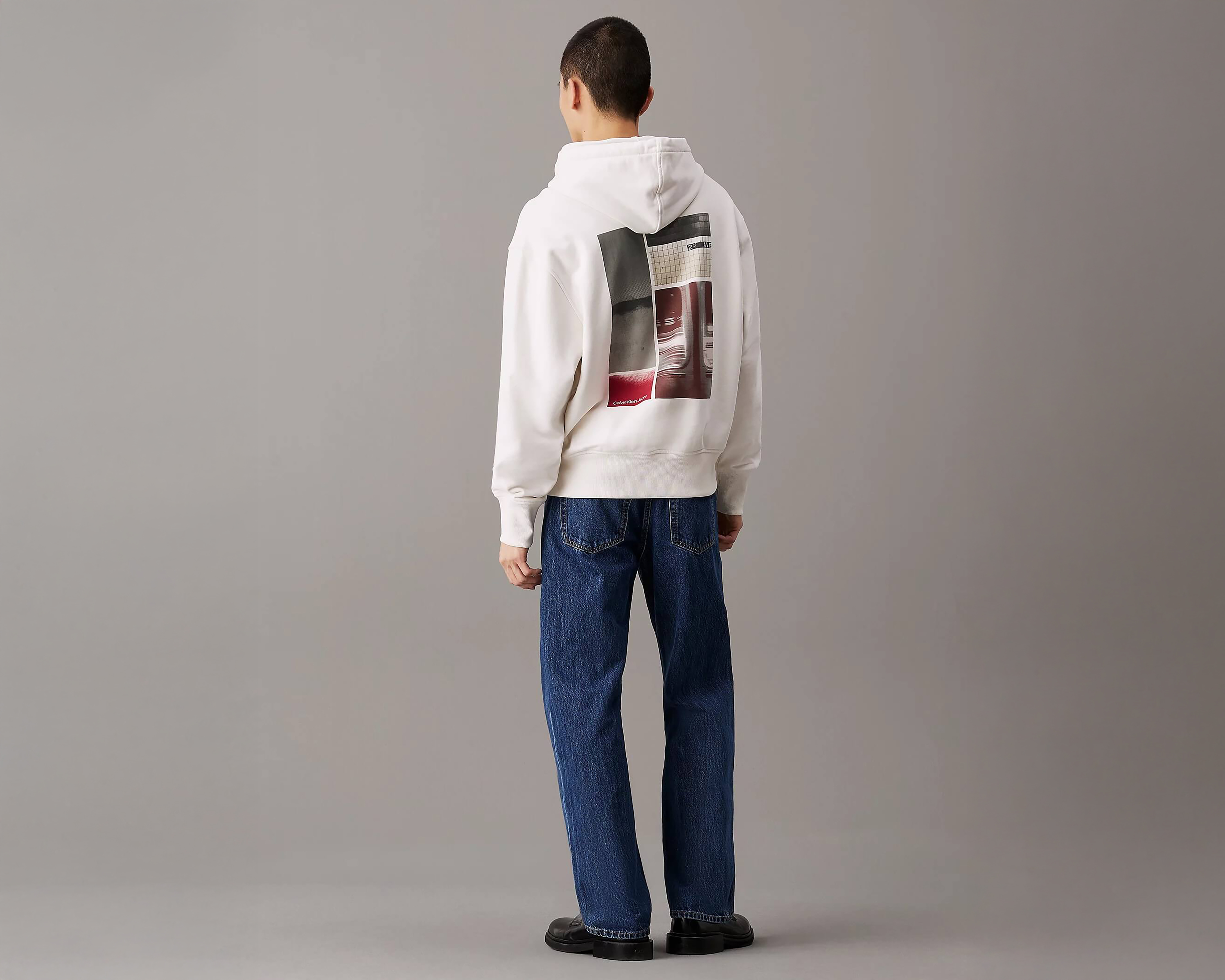 Foto 4 pulgar | Foto 3 | Sudadera con Capucha Calvin Klein para Hombre