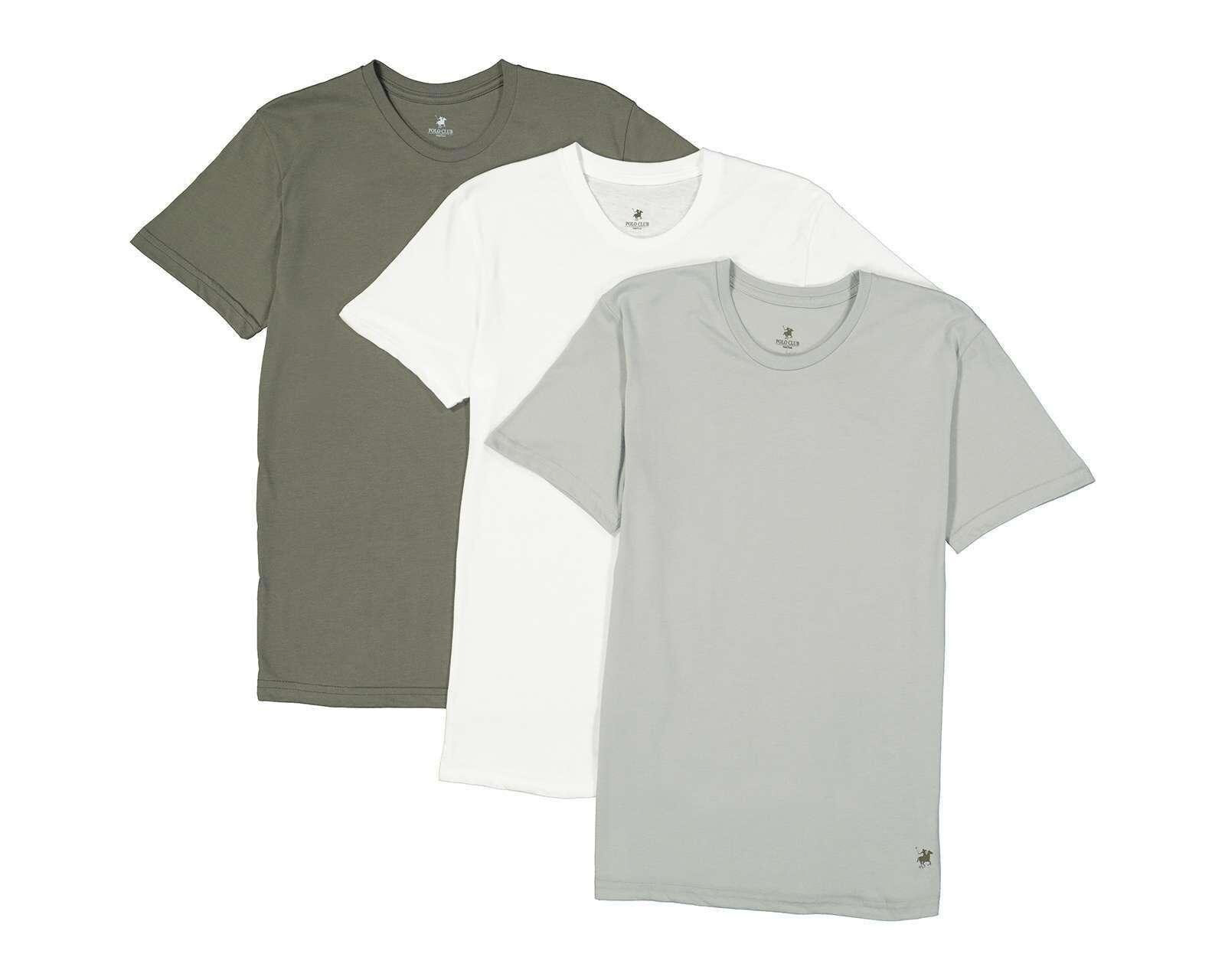 Playera Interior Cuello Redondo York Team Polo Club 3 Piezas