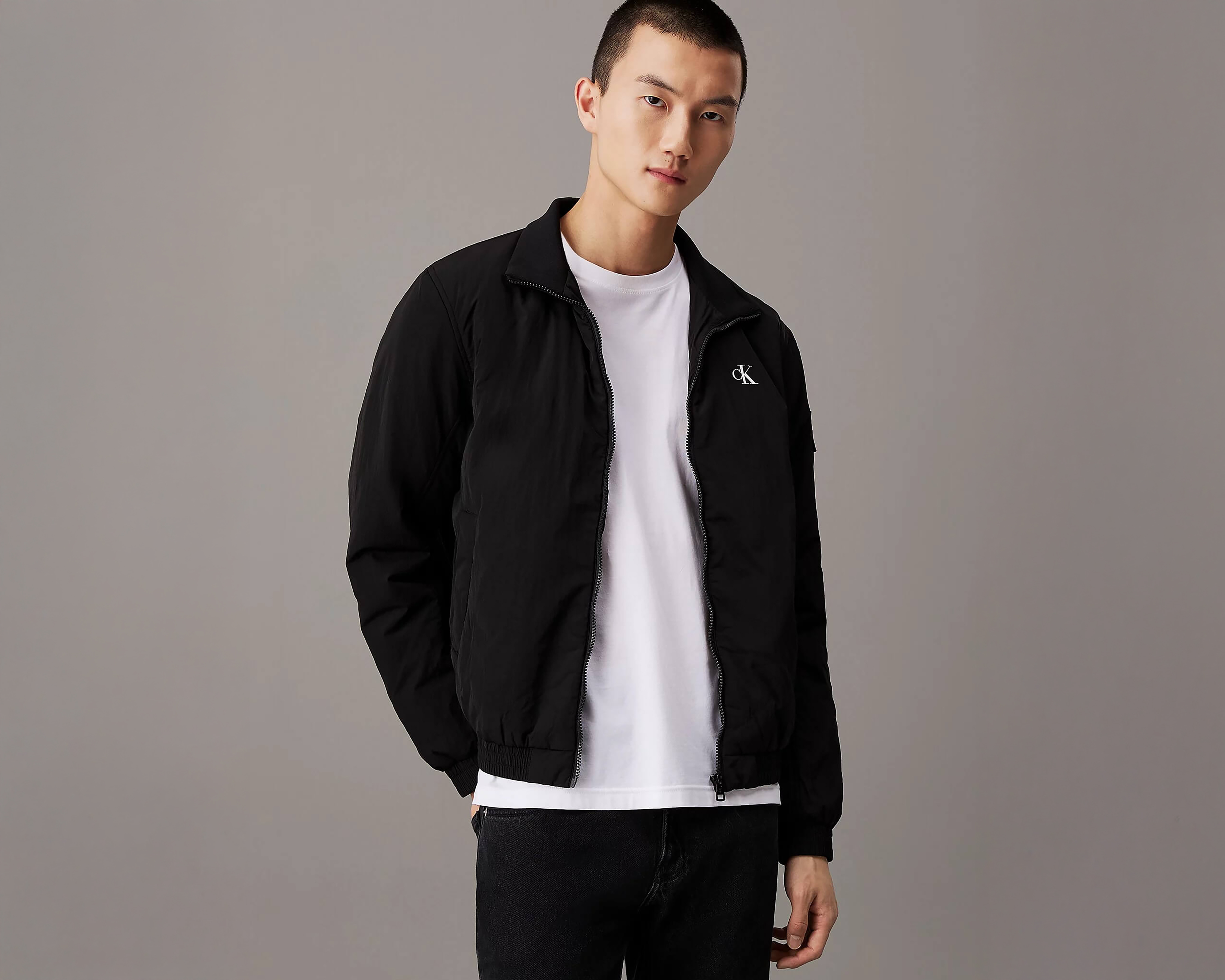 Chamarra Cuello Alto Calvin Klein para Hombre