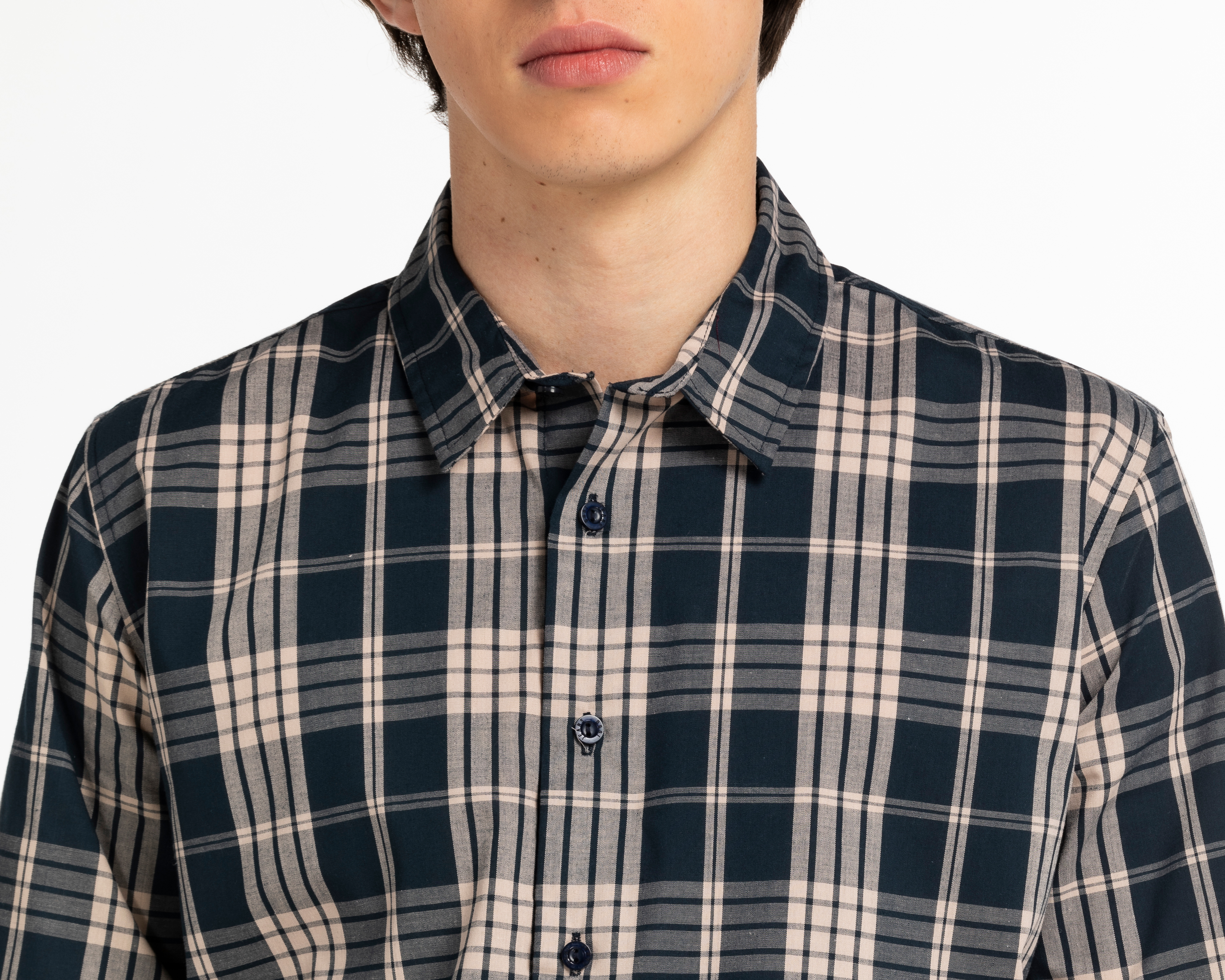 Foto 3 | Foto 3 | Camisa Casual Oggi Regular Fit de Cuadros