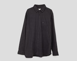 Camisa Casual de Algodón Calvin Klein Regular Cuadrada para Hombre