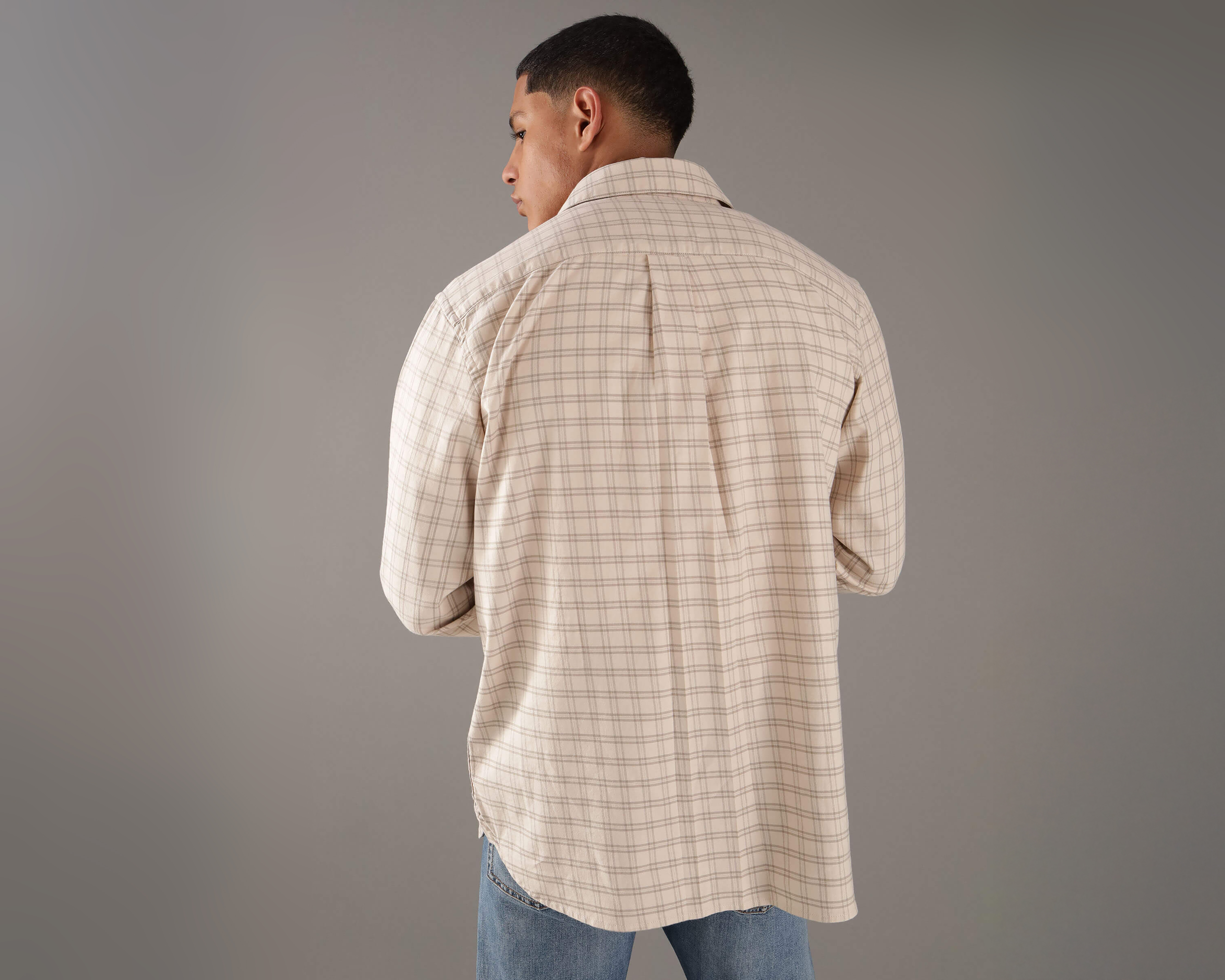 Foto 3 | Foto 3 | Camisa Casual de Algodón Calvin Klein Comfort Fit a Cuadros para Hombre