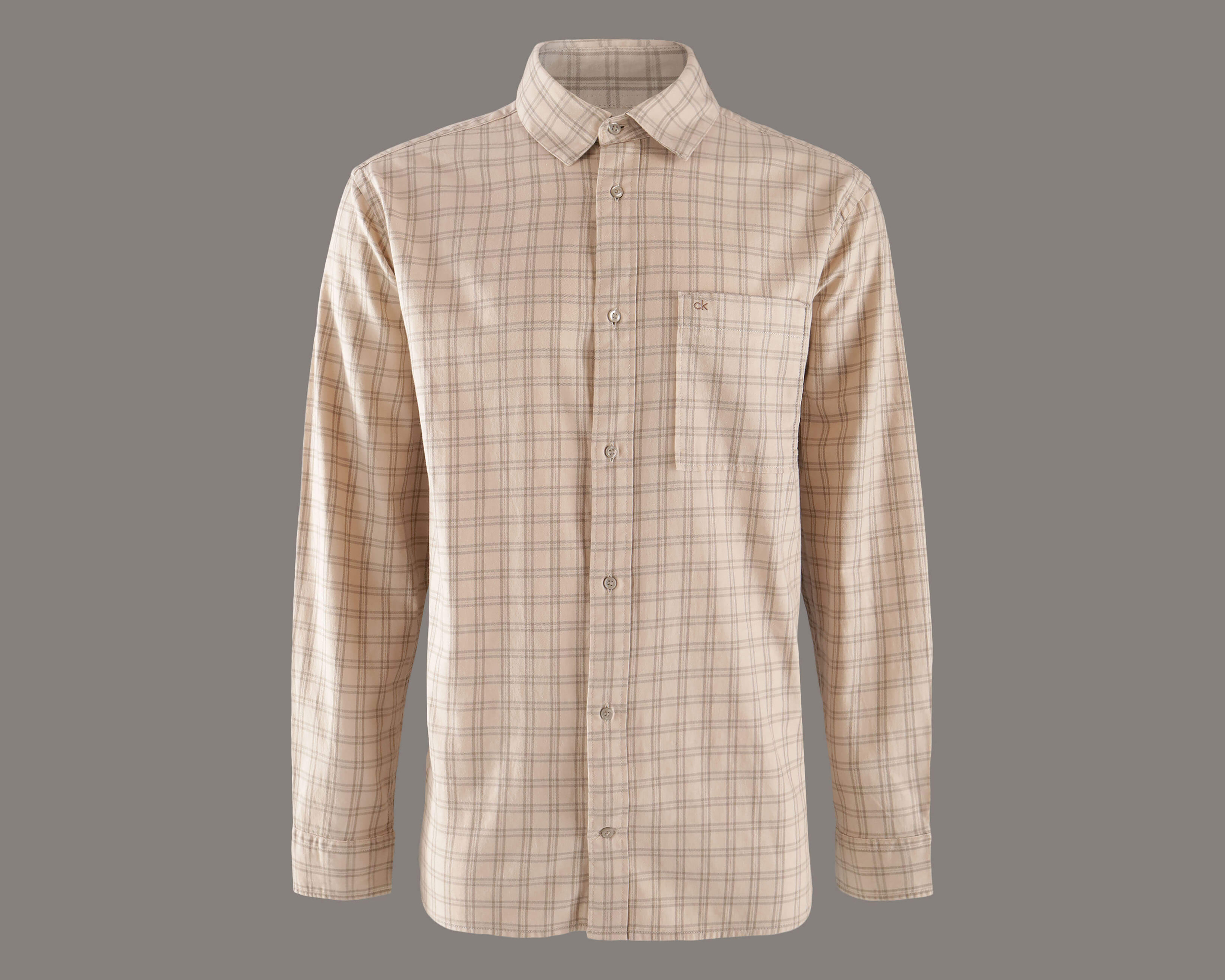 Foto 6 pulgar | Foto 5 | Camisa Casual de Algodón Calvin Klein Comfort Fit a Cuadros para Hombre