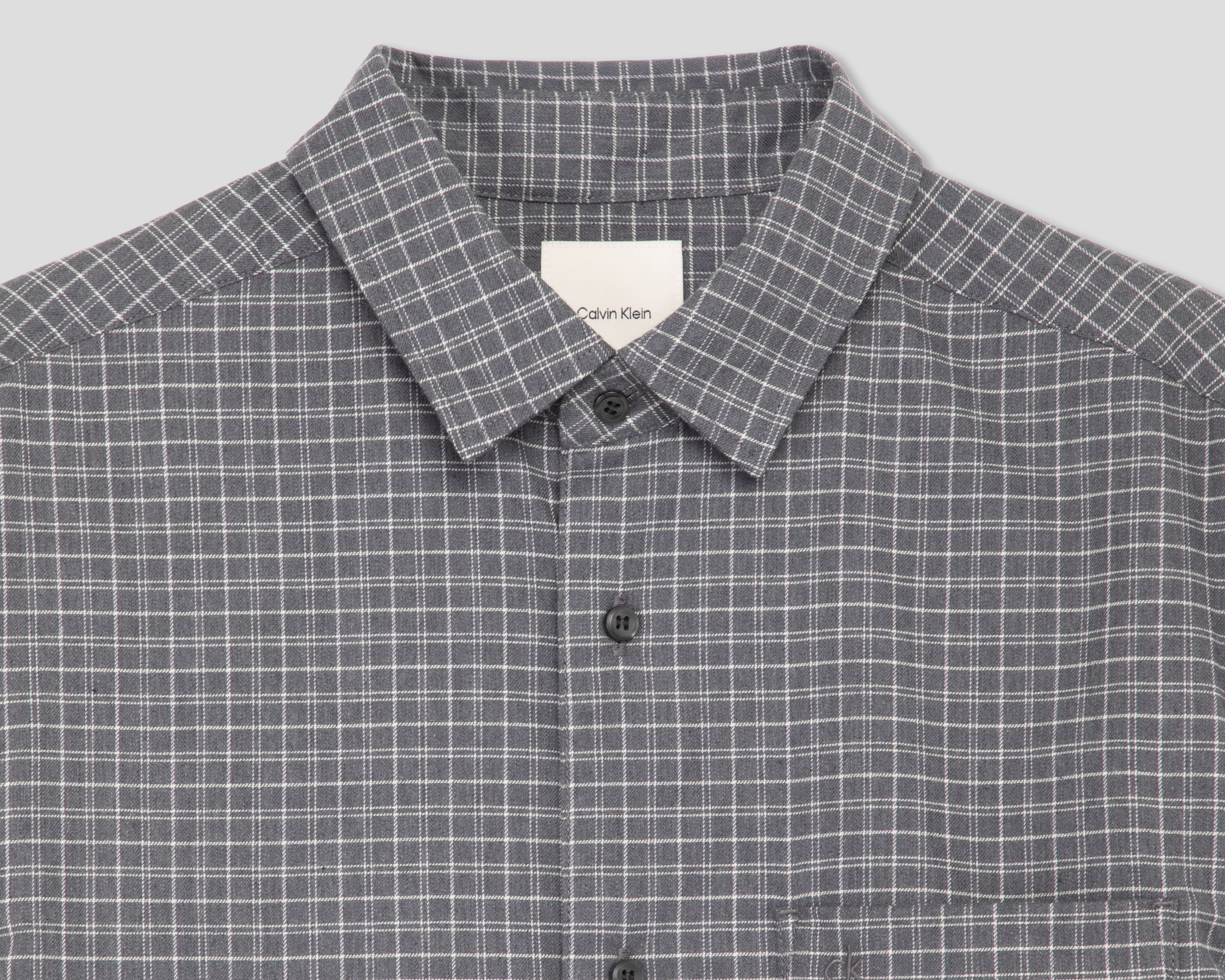 Foto 4 pulgar | Foto 3 | Camisa Casual Calvin Klein Regular Cuadriculada para Hombre