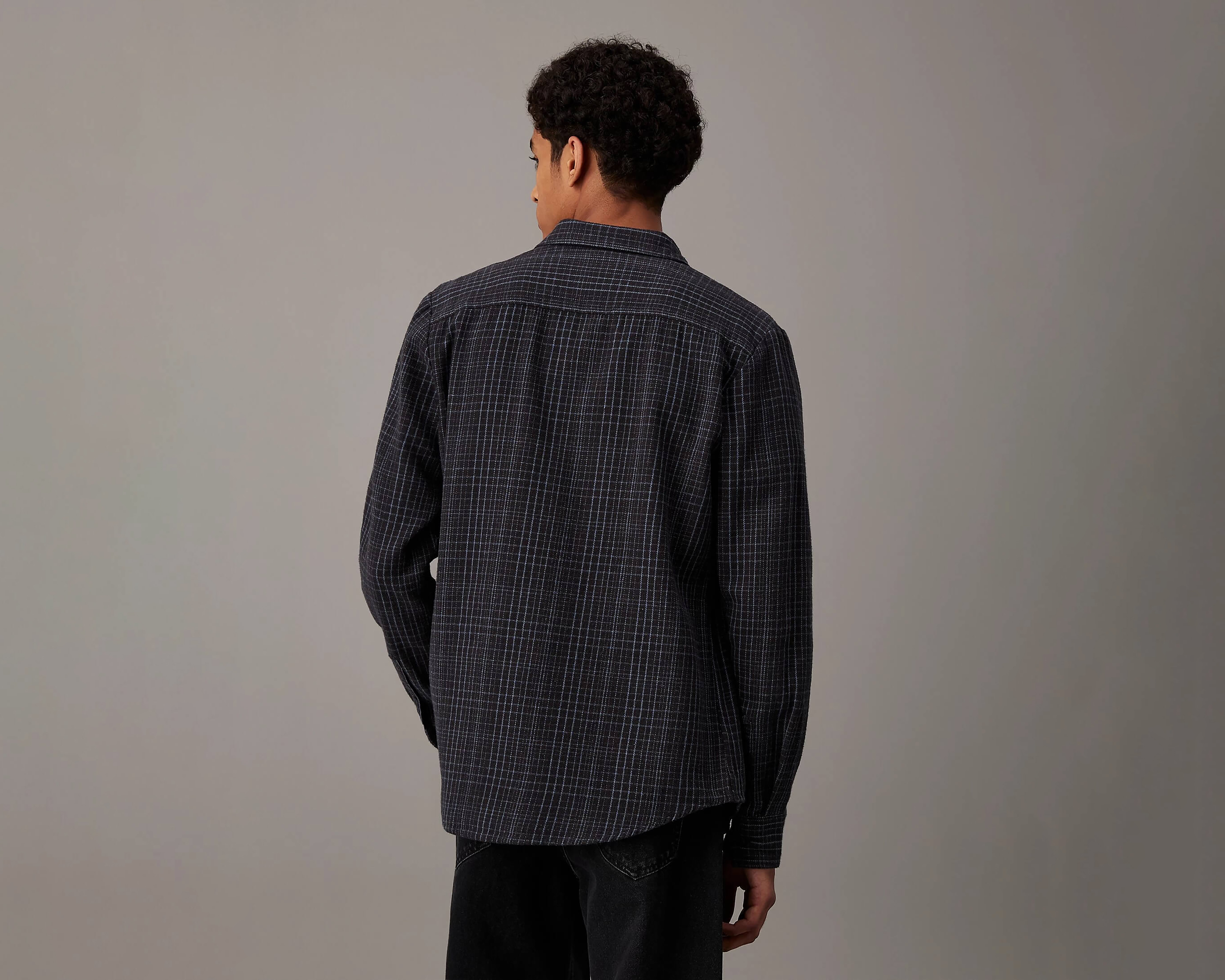 Foto 4 pulgar | Foto 3 | Camisa Casual de Algodón Calvin Klein Classic Fit a Cuadros para Hombre