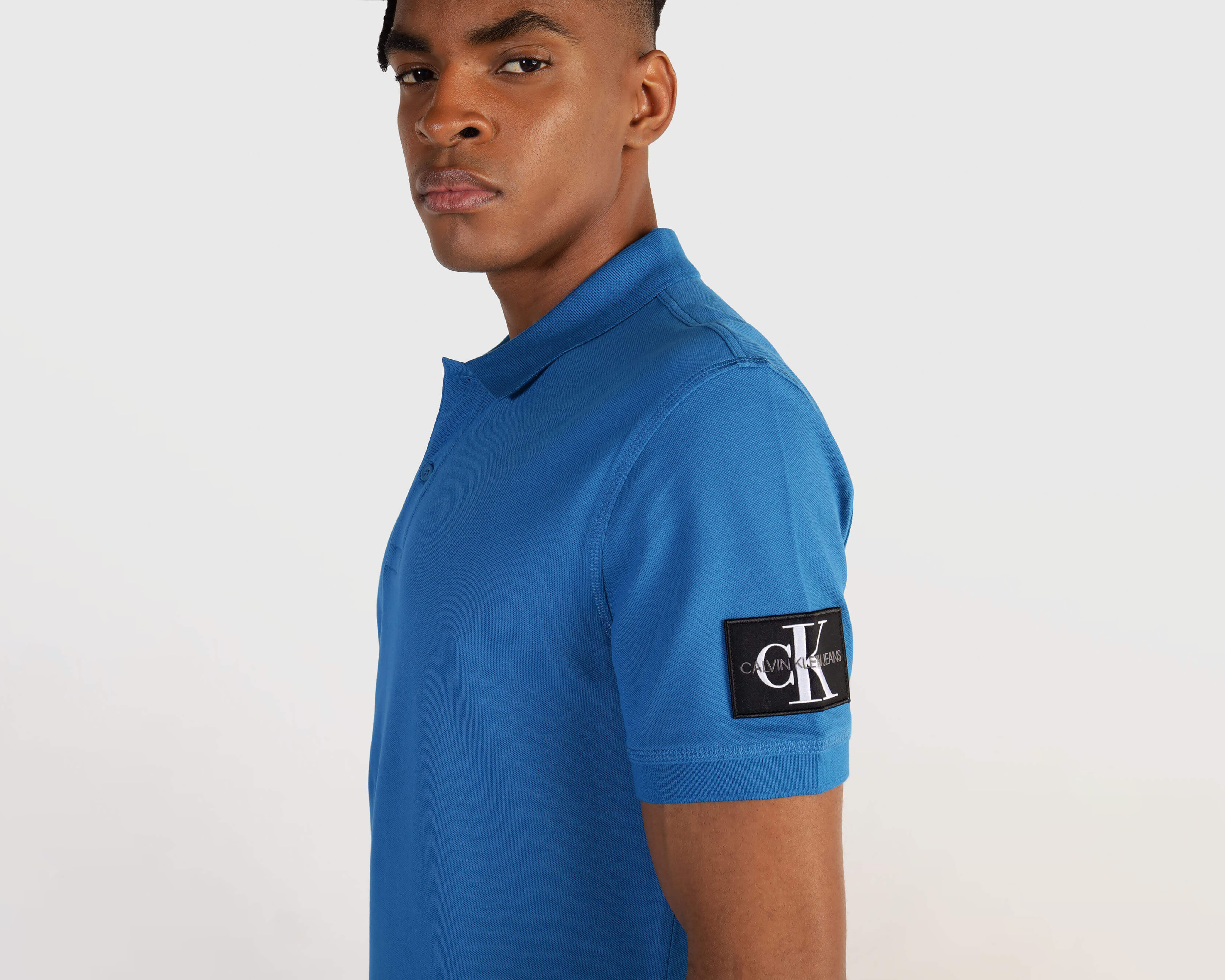 Foto 4 | Foto 4 | Playera Polo Calvin Klein Azul para Hombre