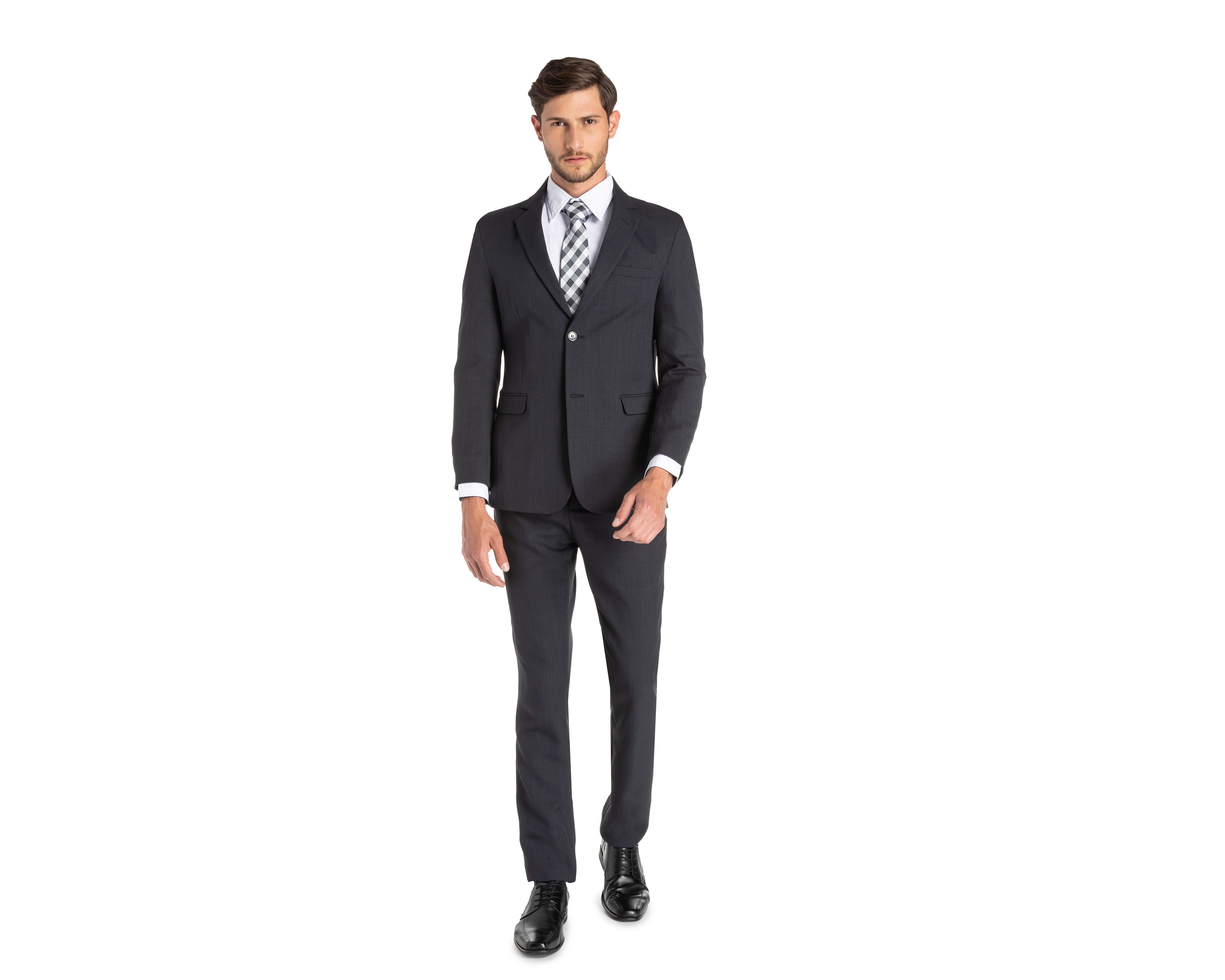 Foto 3 pulgar | Foto 2 | Traje de Vestir Wall Street Corte Slim